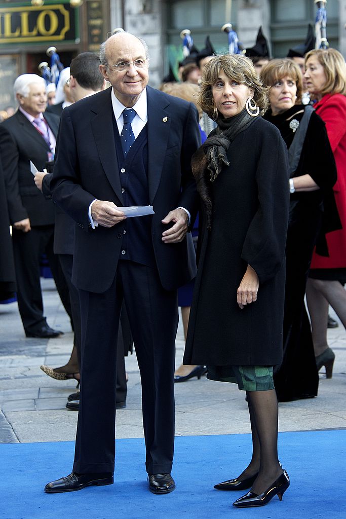 Placido Arango (R) asiste a la ceremonia de entrega de los premios "Príncipe de Asturias" 2011 en el Teatro Campoamor el 21 de octubre de 2011 en Oviedo, España. | Foto: Getty Images