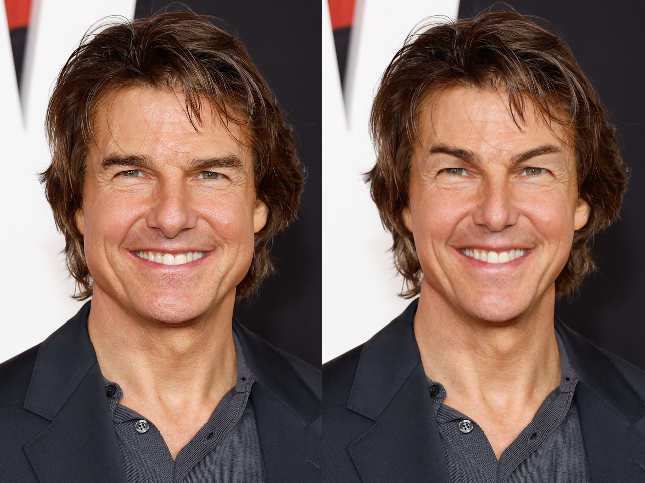 El verdadero Tom Cruise frente a su yo ideal | Fuente: Getty Images