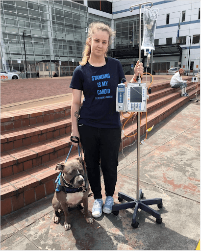 Ruby vela cada día por la salud y seguridad de su madre | Foto: Instagram/incredibullruby