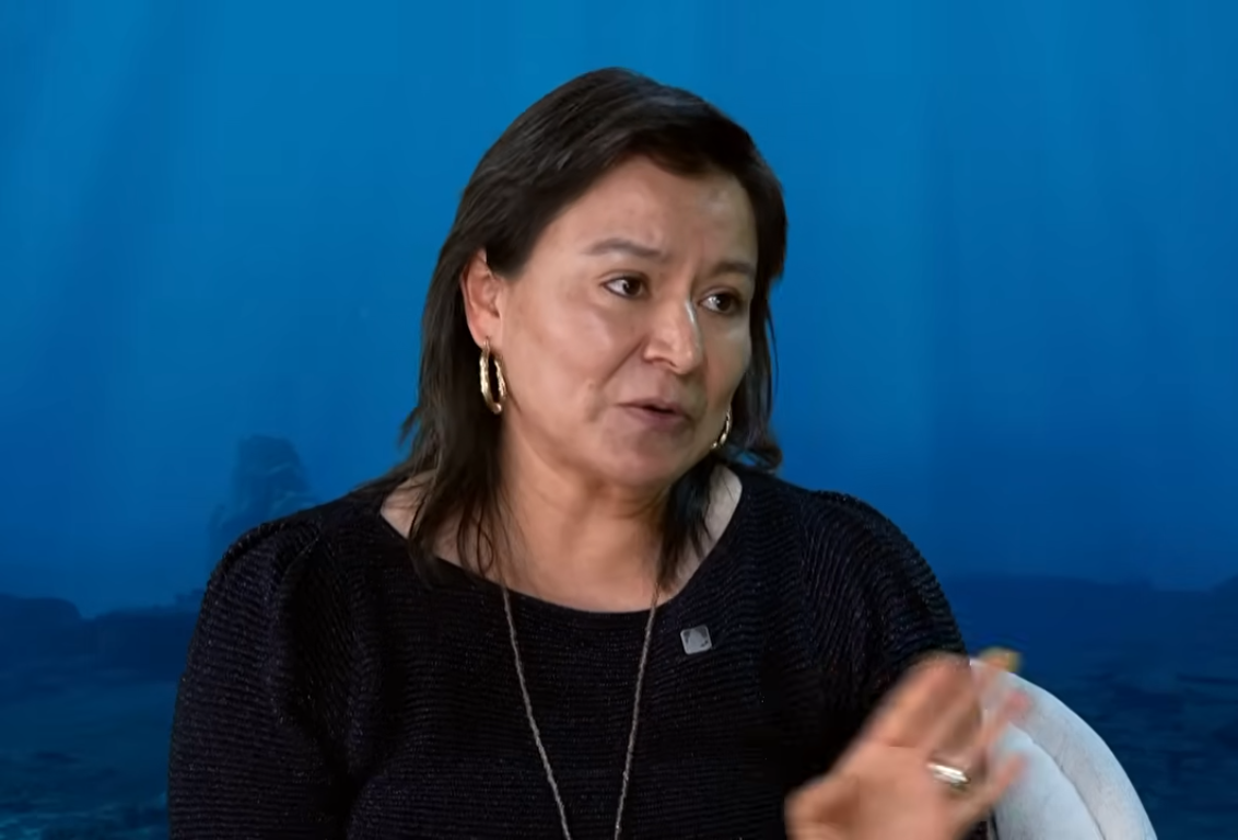 Catalina Morales, víctima de un hombre que presuntamente le robo millones de pesos tras conocerla a través de una aplicación de citas | Fuente: YouTube/Noticias Caracol