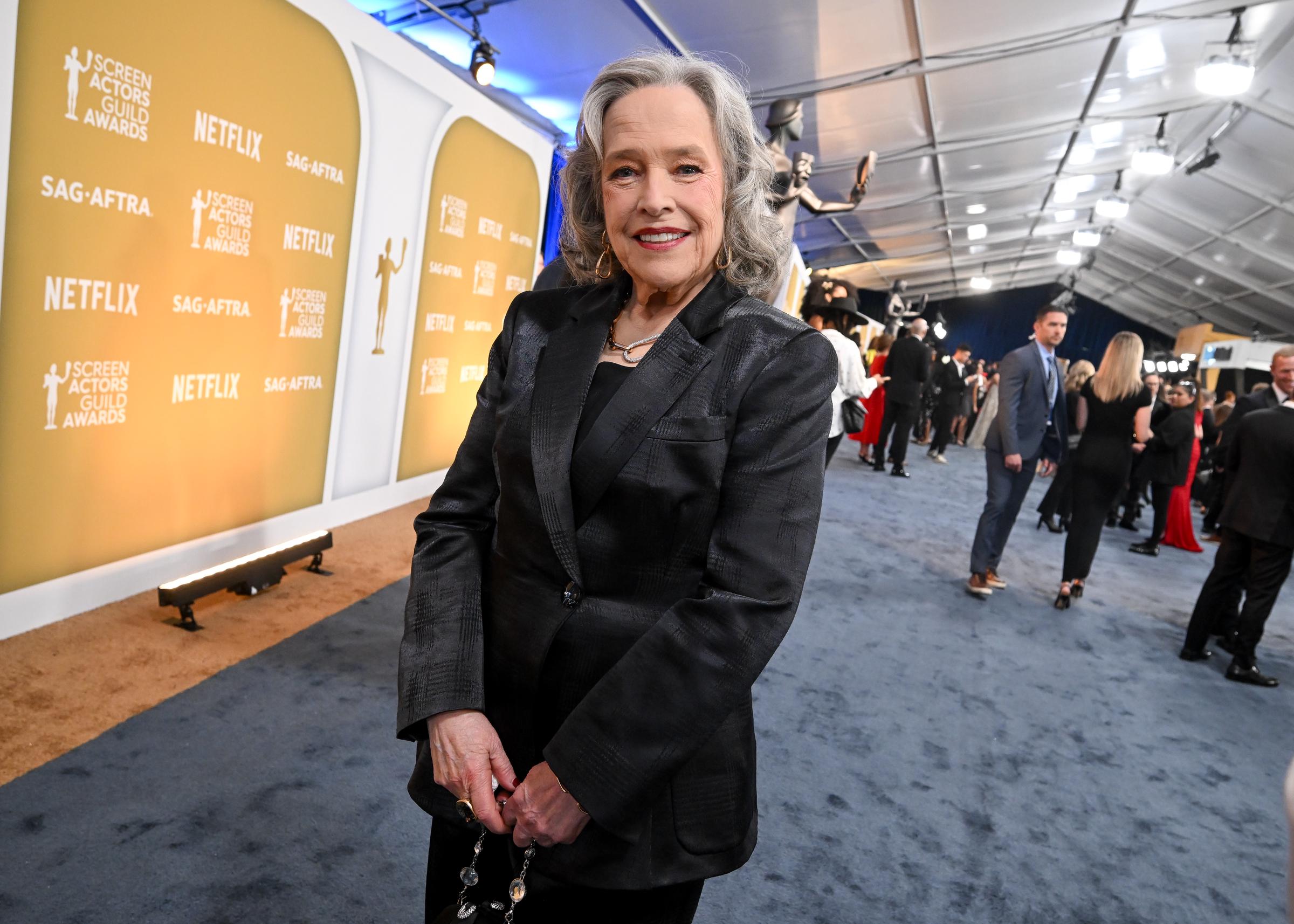 Kathy Bates el 23 de febrero de 2025 | Fuente: Getty Images