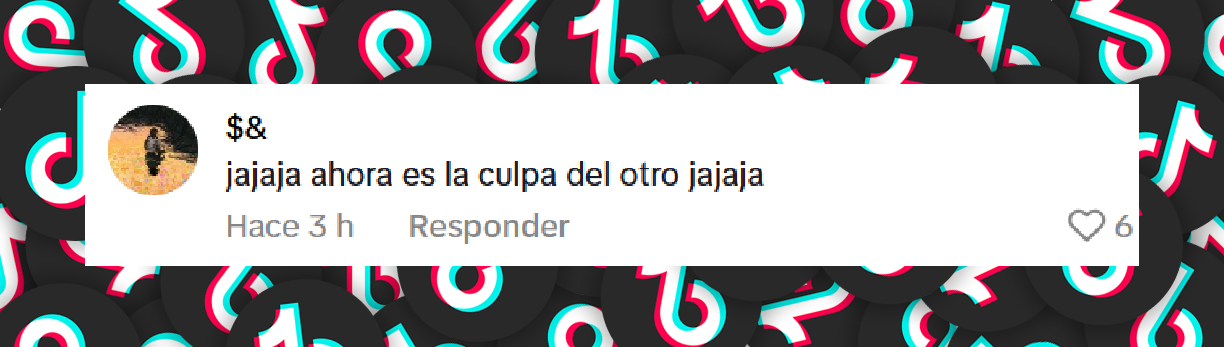 Comentario de un usuario sobre el video publicado por Nati Jota tras recibir críticas en redes sociales | Fuente: TikTok/natijota