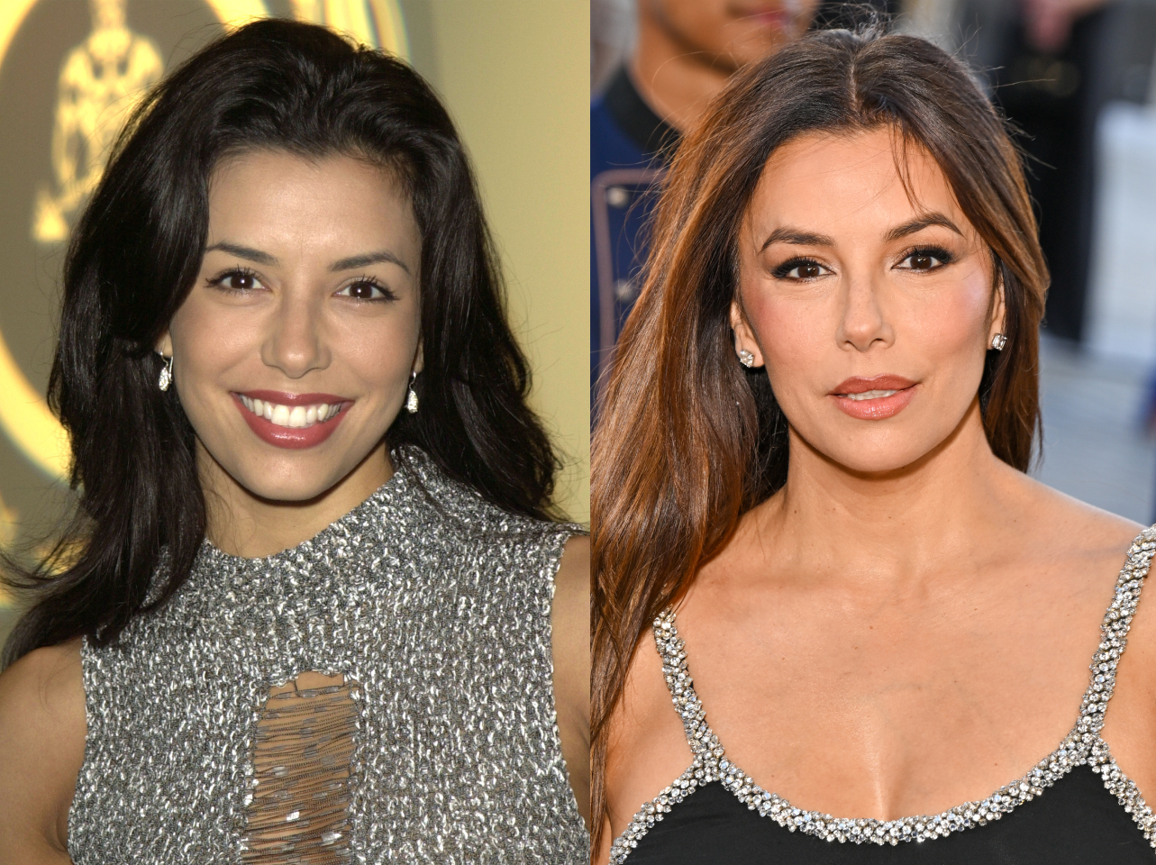 Eva Longoria en 2001 frente a en 2024 | Fuente: Getty Images