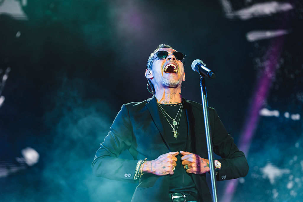 Marc Anthony se presenta en el escenario durante un concierto en el Muelle de Batería el 13 de julio de 2025 en A Coruña, España. | Foto: Getty Images