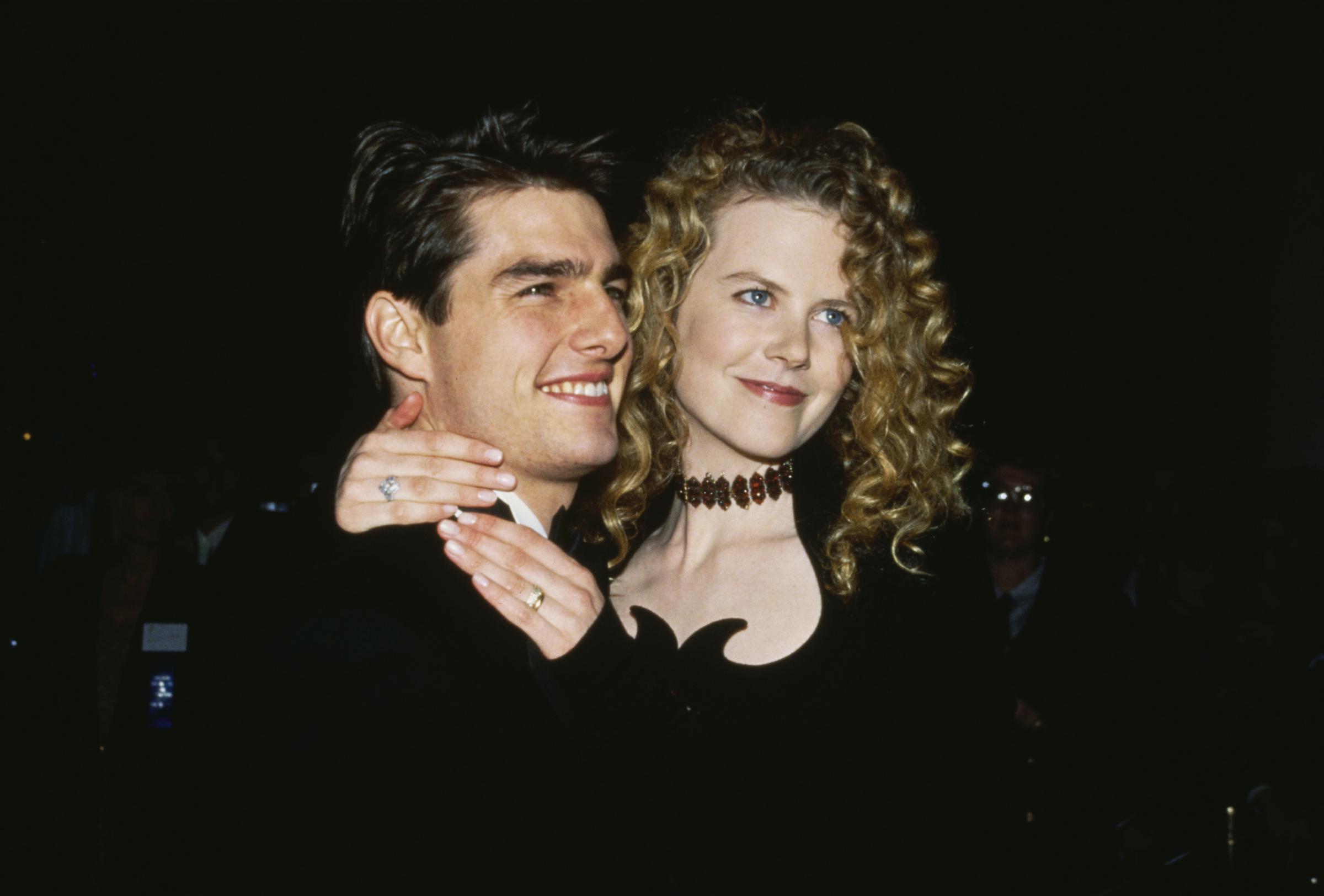 Tom Cruise y Nicole Kidman en la 19ª entrega anual del Premio a la Trayectoria de Kirk Douglas del American Film Institute (AFI) en Beverly Hills, California, el 7 de marzo de 1991. | Fuente: Getty Images