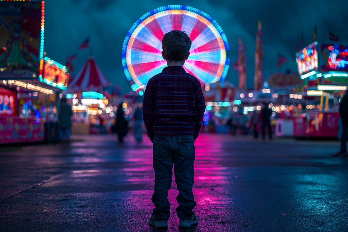 Un niño en un carnaval | Fuente: Amomama