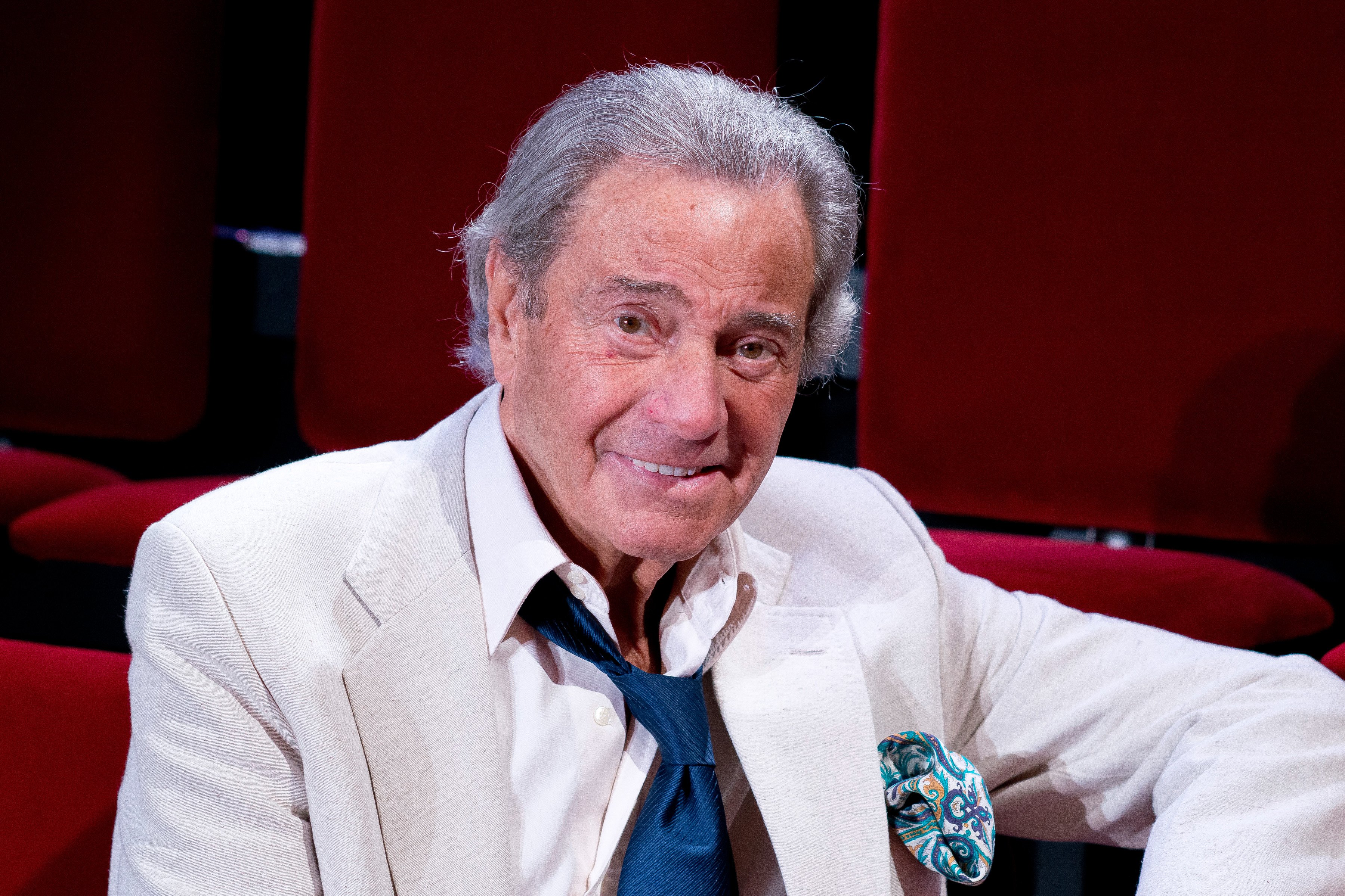 Arturo Fernández en obra de teatro en Madrid en febrero de 2014. | Foto: Getty Images