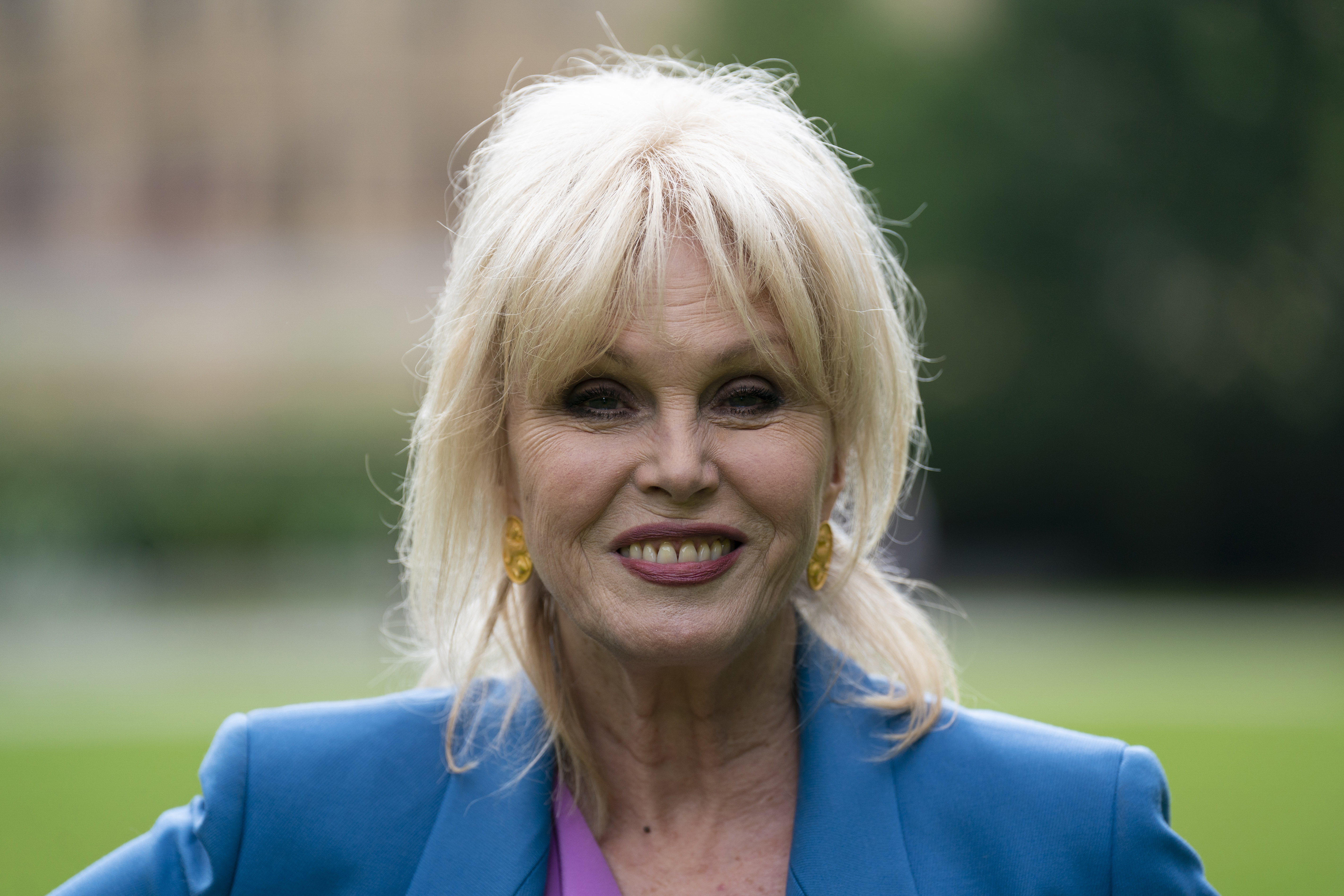 Joanna Lumley en Westminster, Londres, Inglaterra, el 23 de mayo de 2022 | Fuente: Getty Images