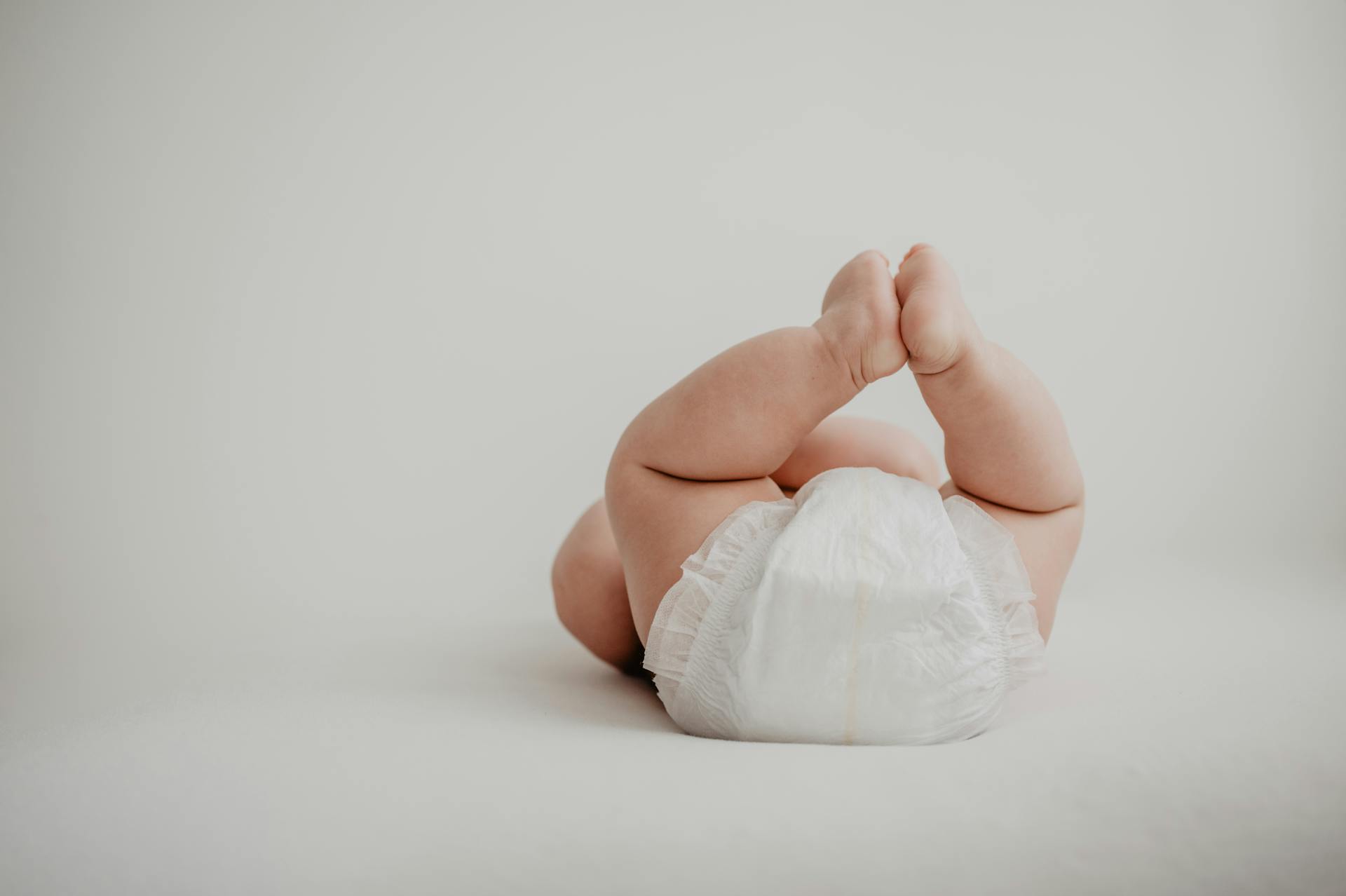 Un bebé en pañales | Fuente: Pexels