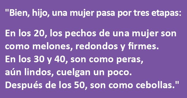 Papá dio grosera pero "divertida" respuesta sobre los senos de las mujeres. Luego mamá se vengó de la forma perfecta