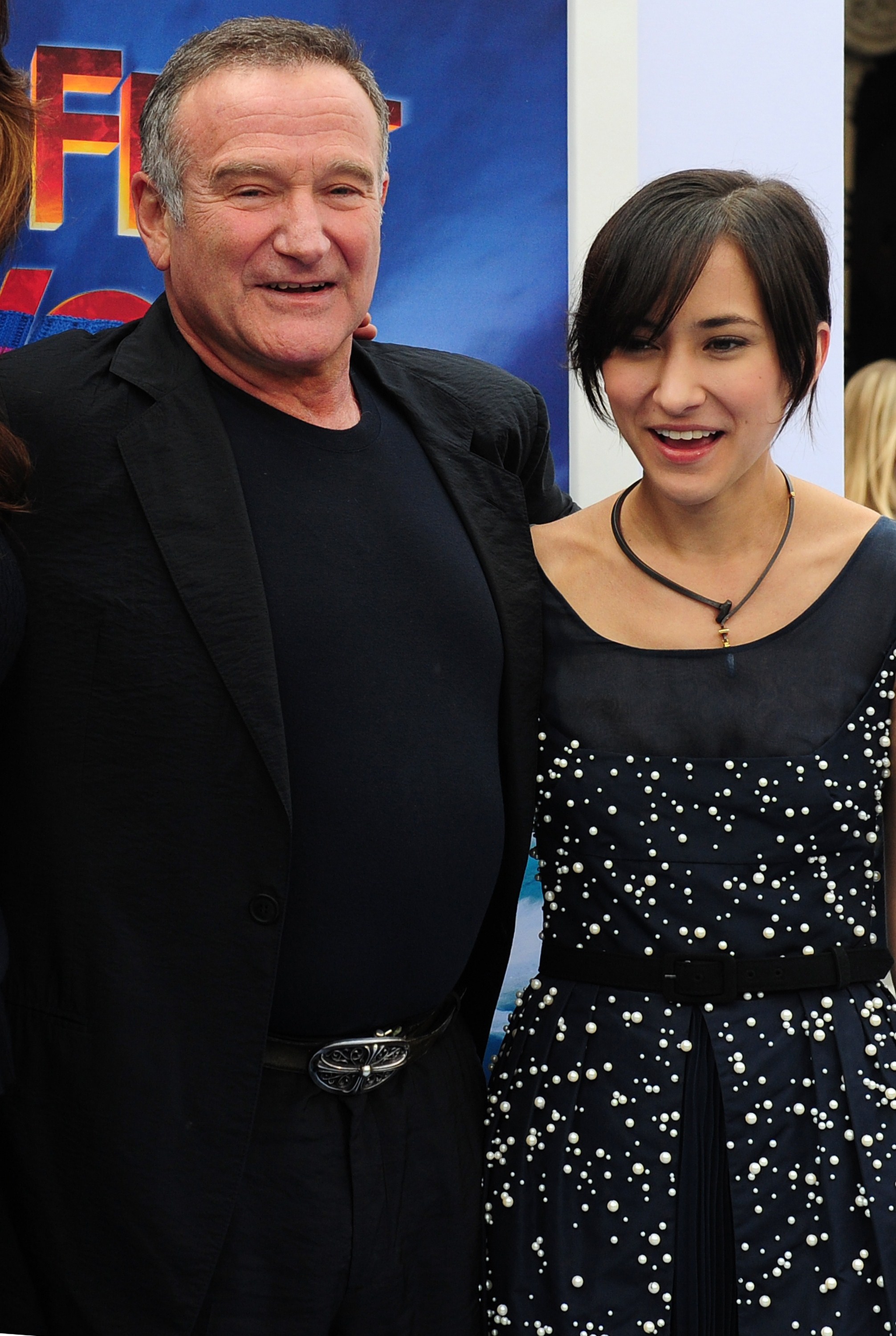 Robin y Zelda Williams en el estreno mundial de la película "Happy Feet Two", 2011 | Fuente: Getty Images