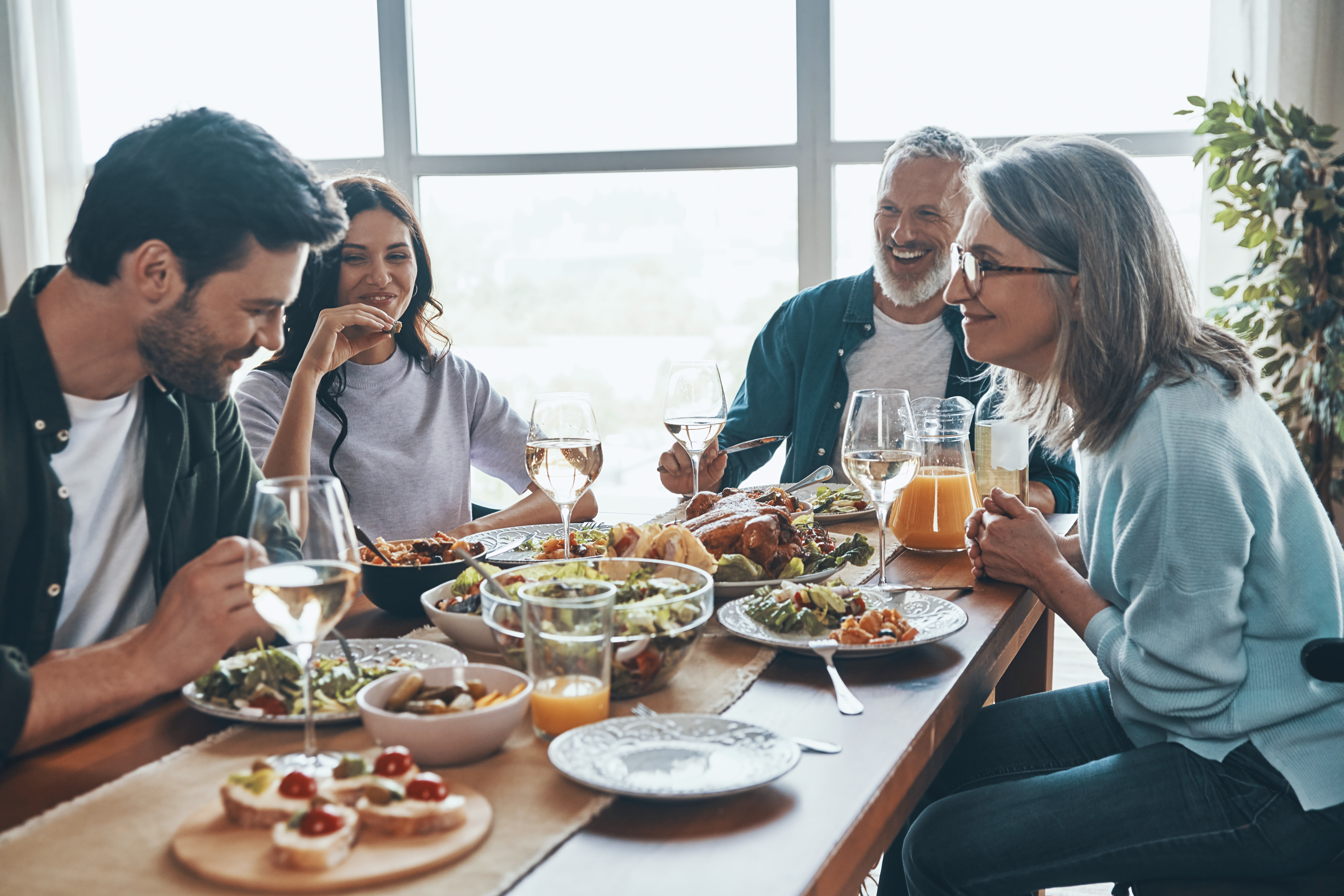 Cena en familia | Foto: Shutterstock