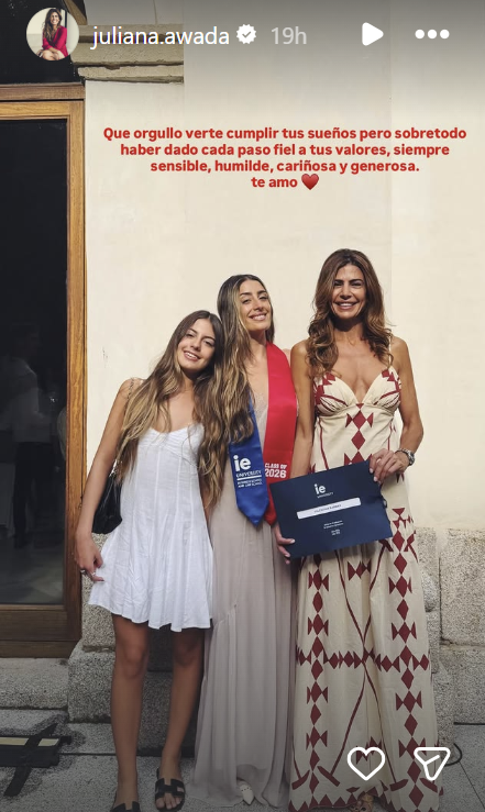 El egreso de Valentina Barbier, la hija de Juliana Awada | Fuente: Instagram/juliana.awada