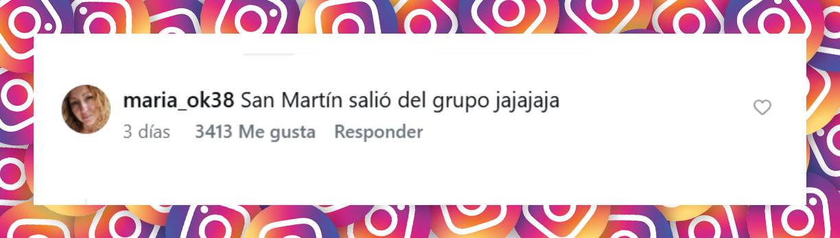 Comentario de una usuaria | Fuente: Instagram/sangrejaponesa