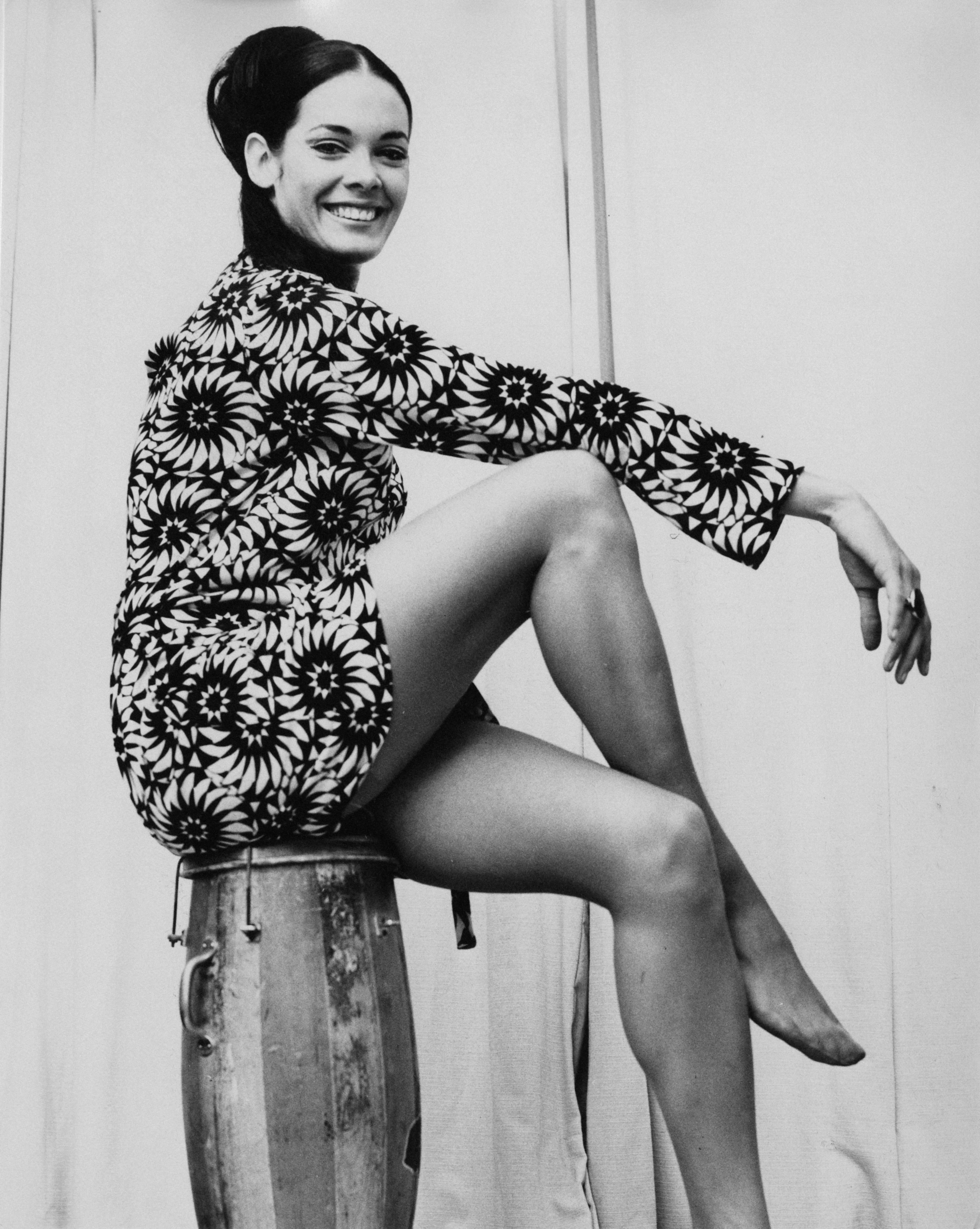 Martine Beswick en diciembre de 1965. | Fuente: Getty Images