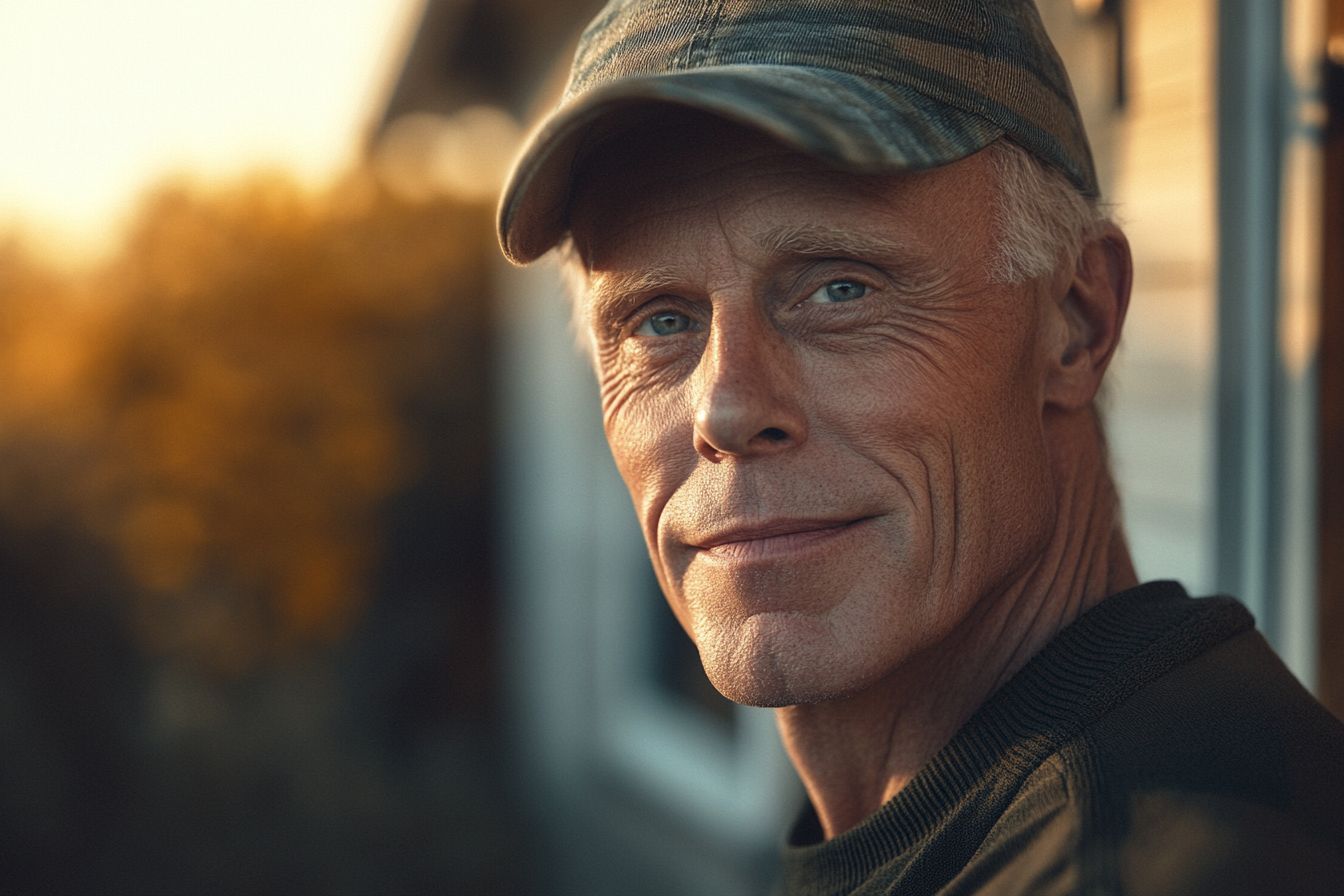 Un hombre sonriendo | Fuente: Midjourney