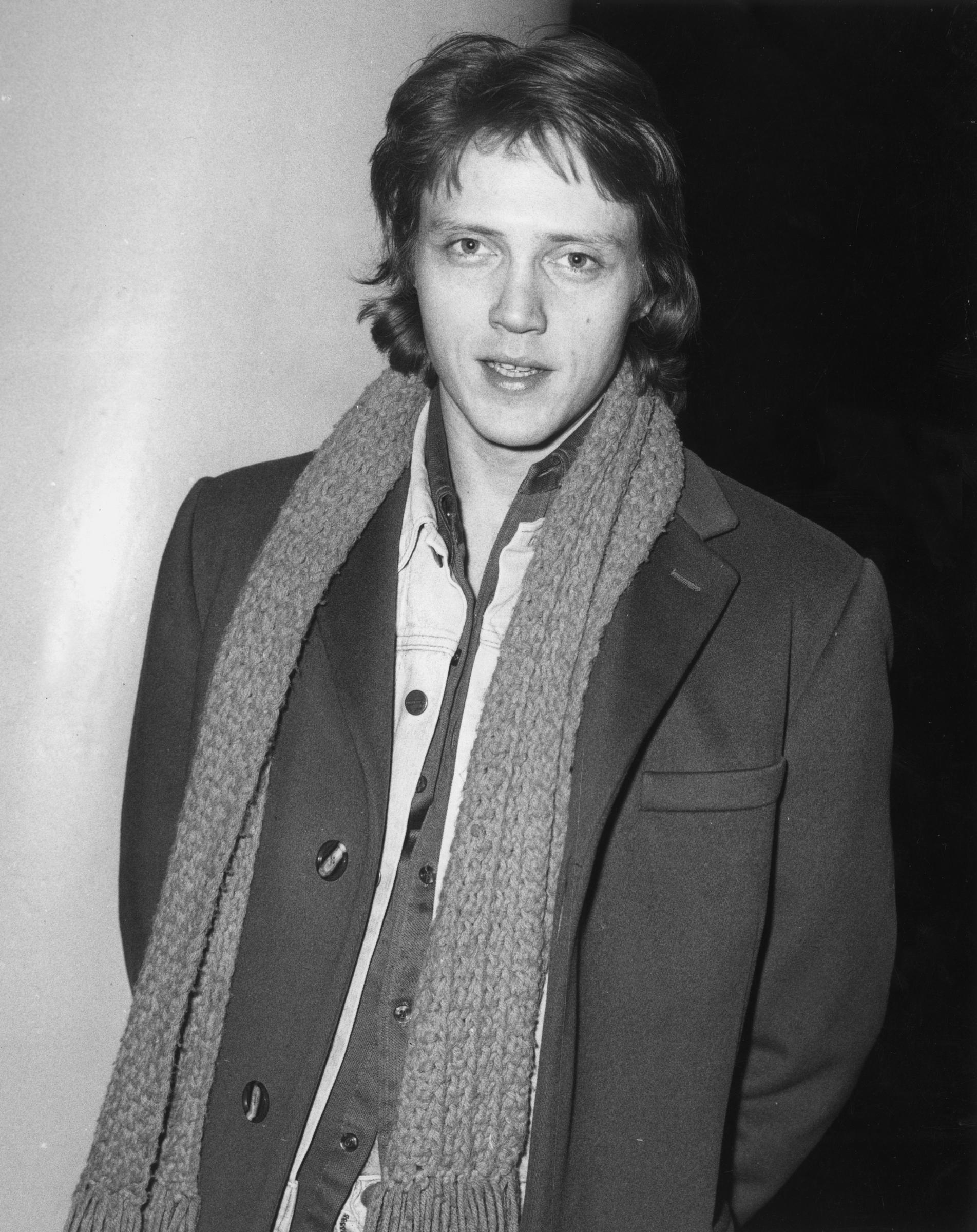 Christopher Walken fotografiado el 1 de enero de 1974 en Nueva York. | Fuente: Getty Images