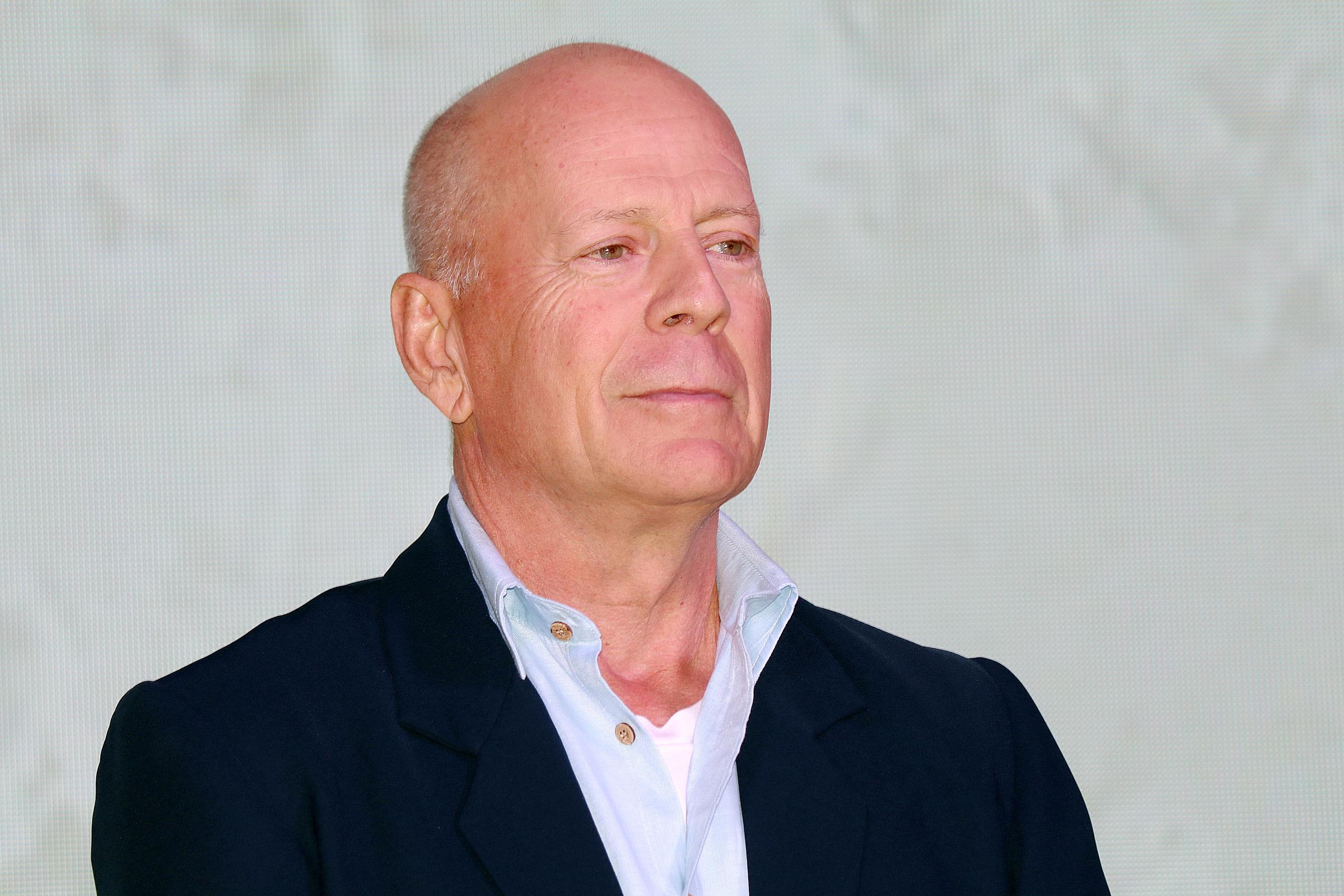 Bruce Willis en la actividad CocoBaba y Ushopal el 4 de noviembre de 2019, en Shanghái, China | Fuente: Getty Images