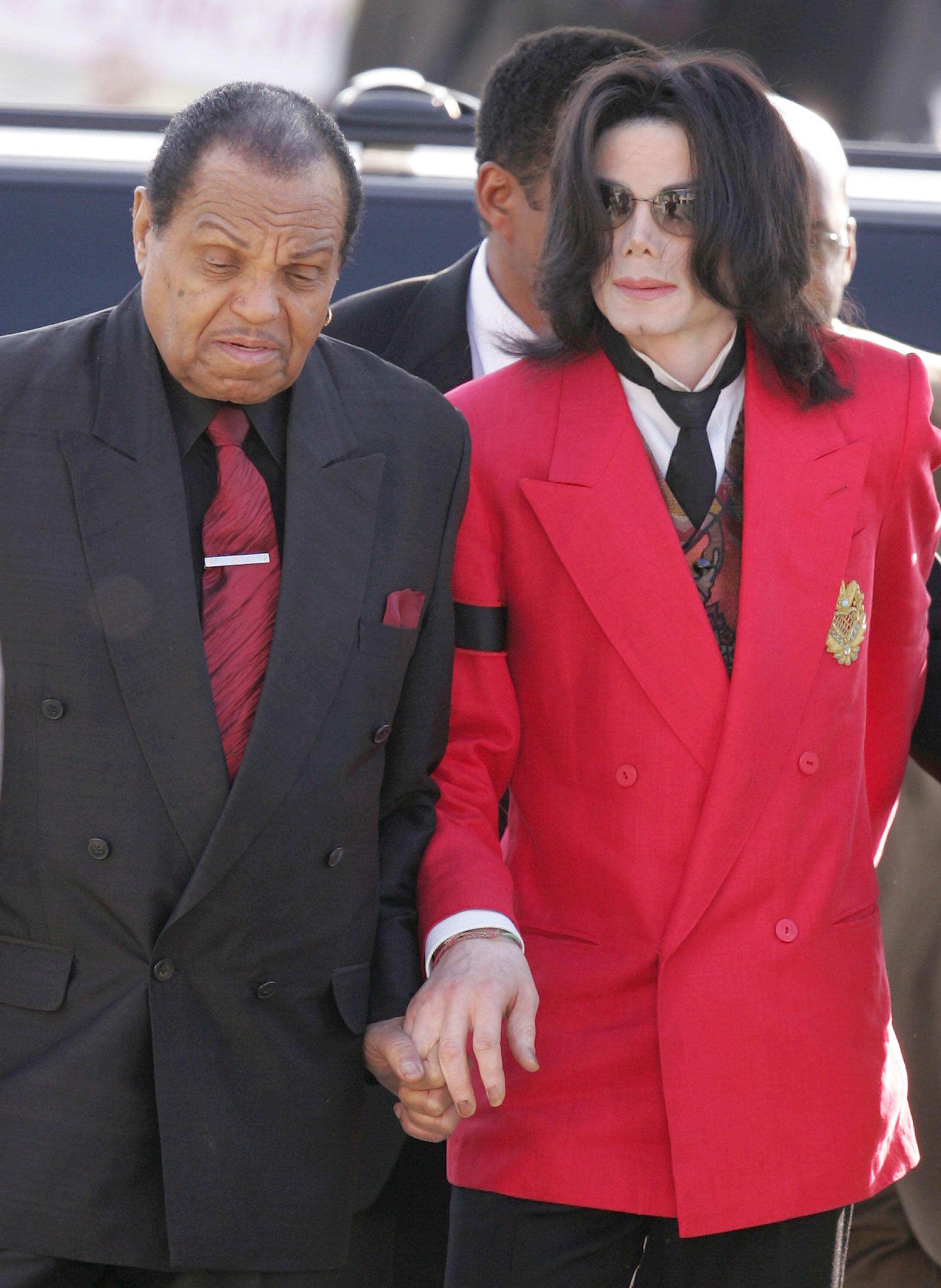Joe Jackson y Michael Jackson. Fuente: Getty Images
