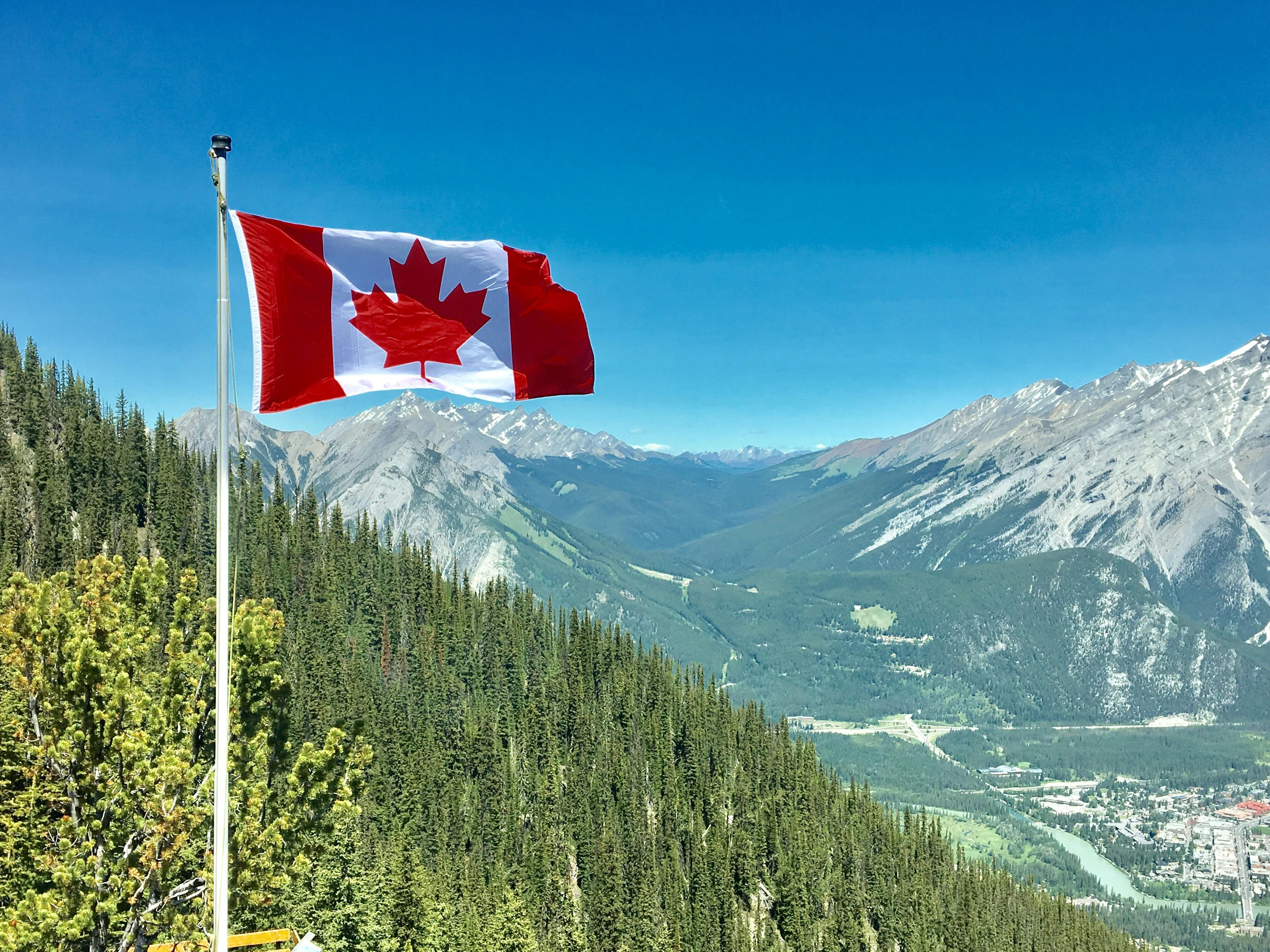 Bandera de Canadá | Fuente: Pexels