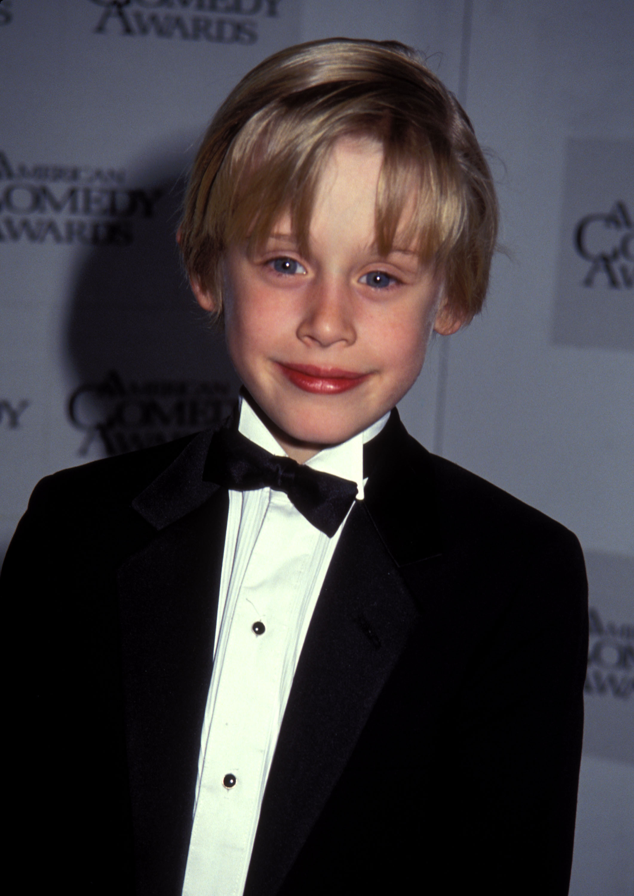 Macaulay Culkin en los 5º Premios Anuales de la Comedia Americana en Los Ángeles, California, en 1991 | Fuente: Getty Images