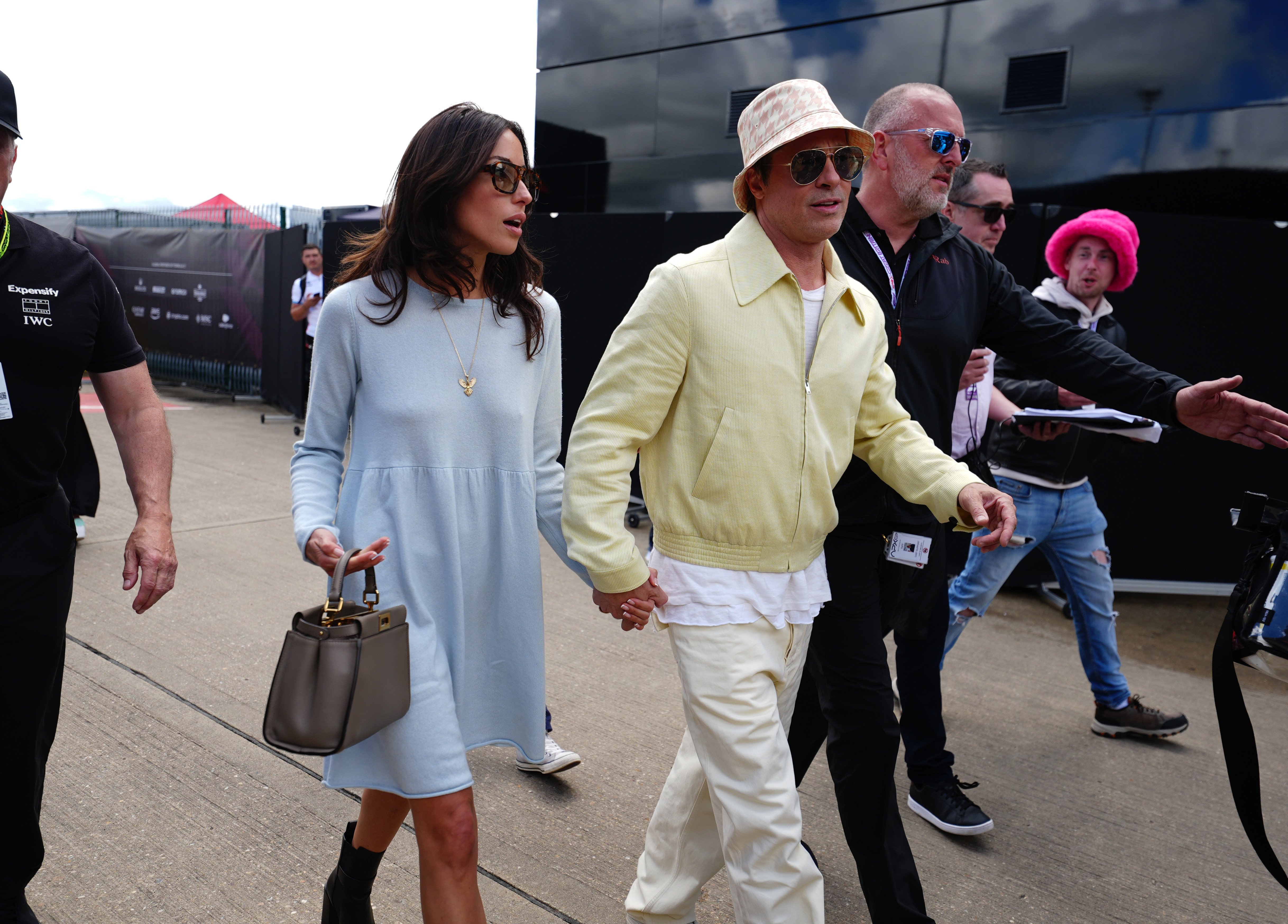 Brad Pitt e Inés de Ramón aparecen el 7 de julio de 2024 | Fuente: Getty Images