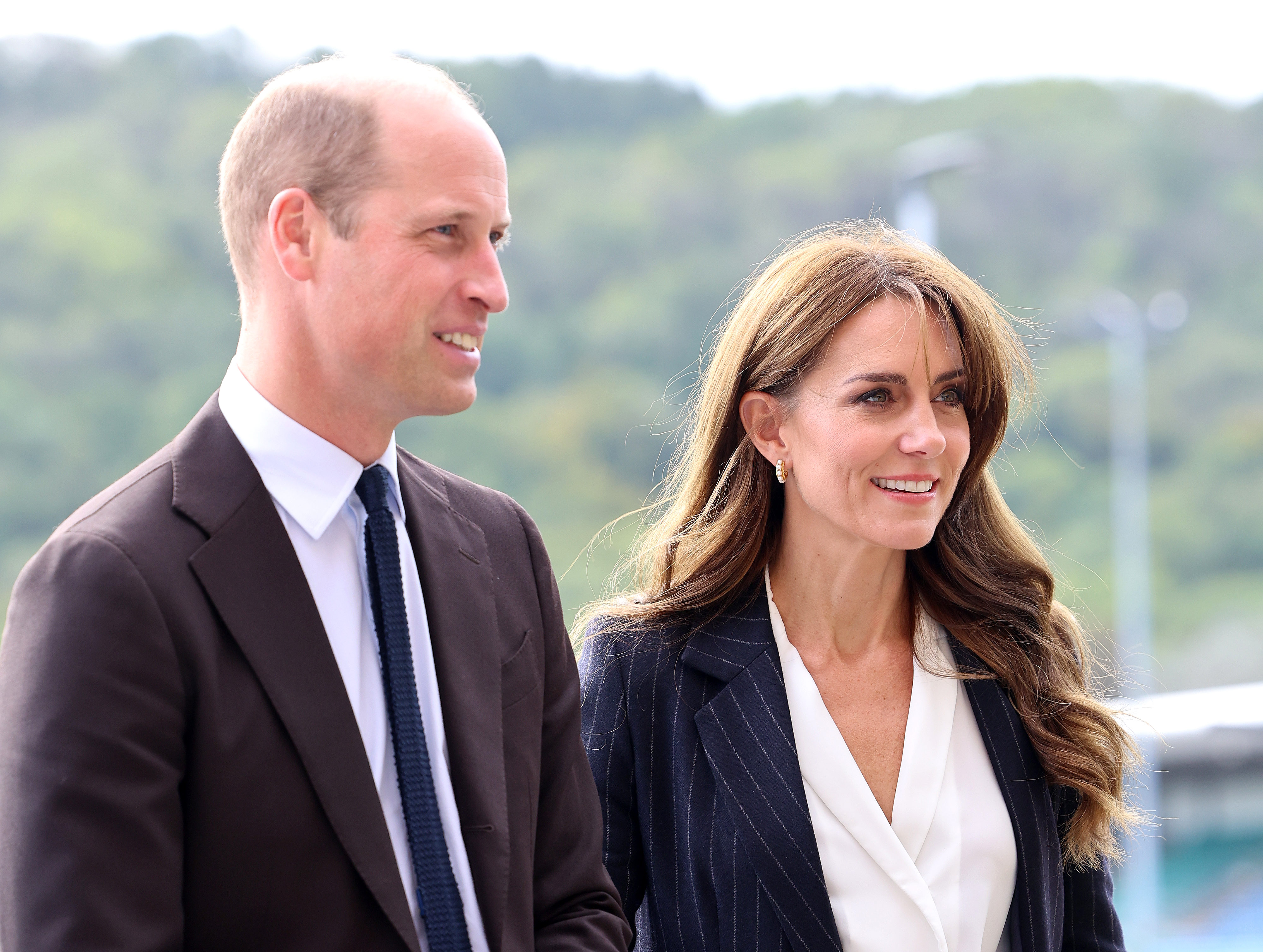 La Princesa Catherine y el Príncipe William en el Pabellón Grange para celebrar el inicio del Mes de la Historia Negra el 03 de octubre de 2023. | Foto: Getty Images