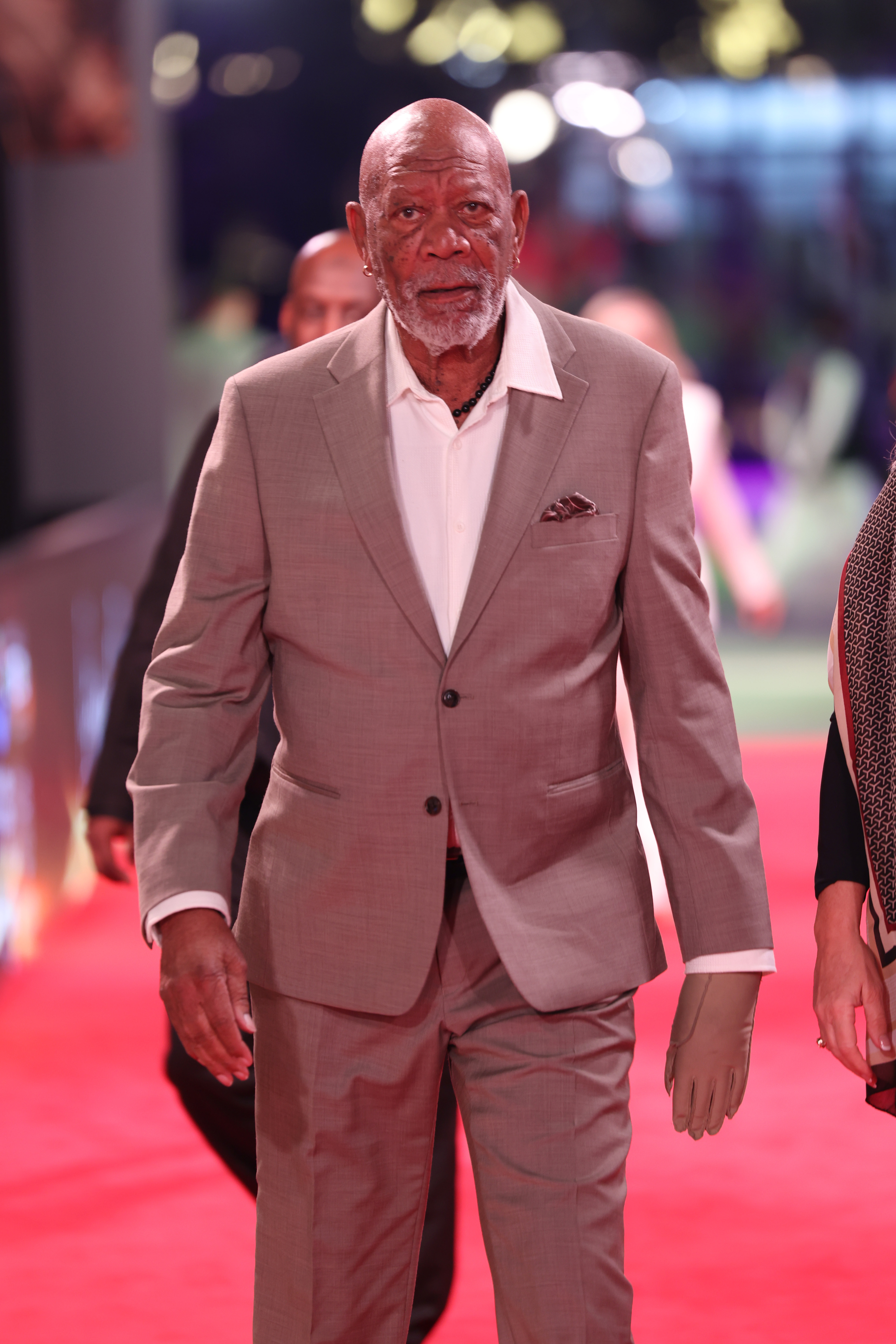 Morgan Freeman asiste al concierto "Life Is A Dream" el 17 de enero de 2025, en Riad, Arabia Saudí. | Fuente: Getty Images