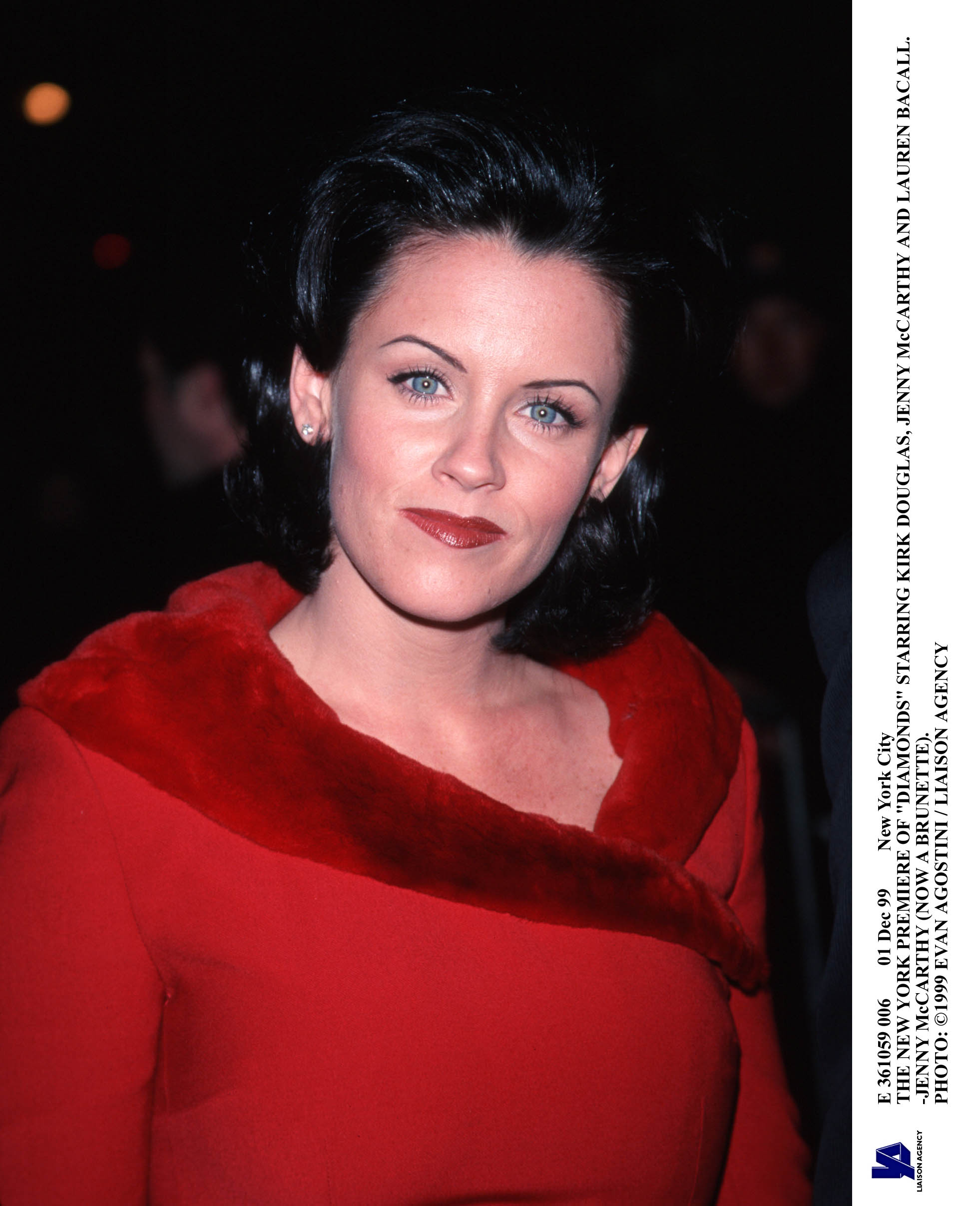 Jenny McCarthy en el estreno de "Diamonds" en Nueva York, 1991 | Fuente: Getty Images