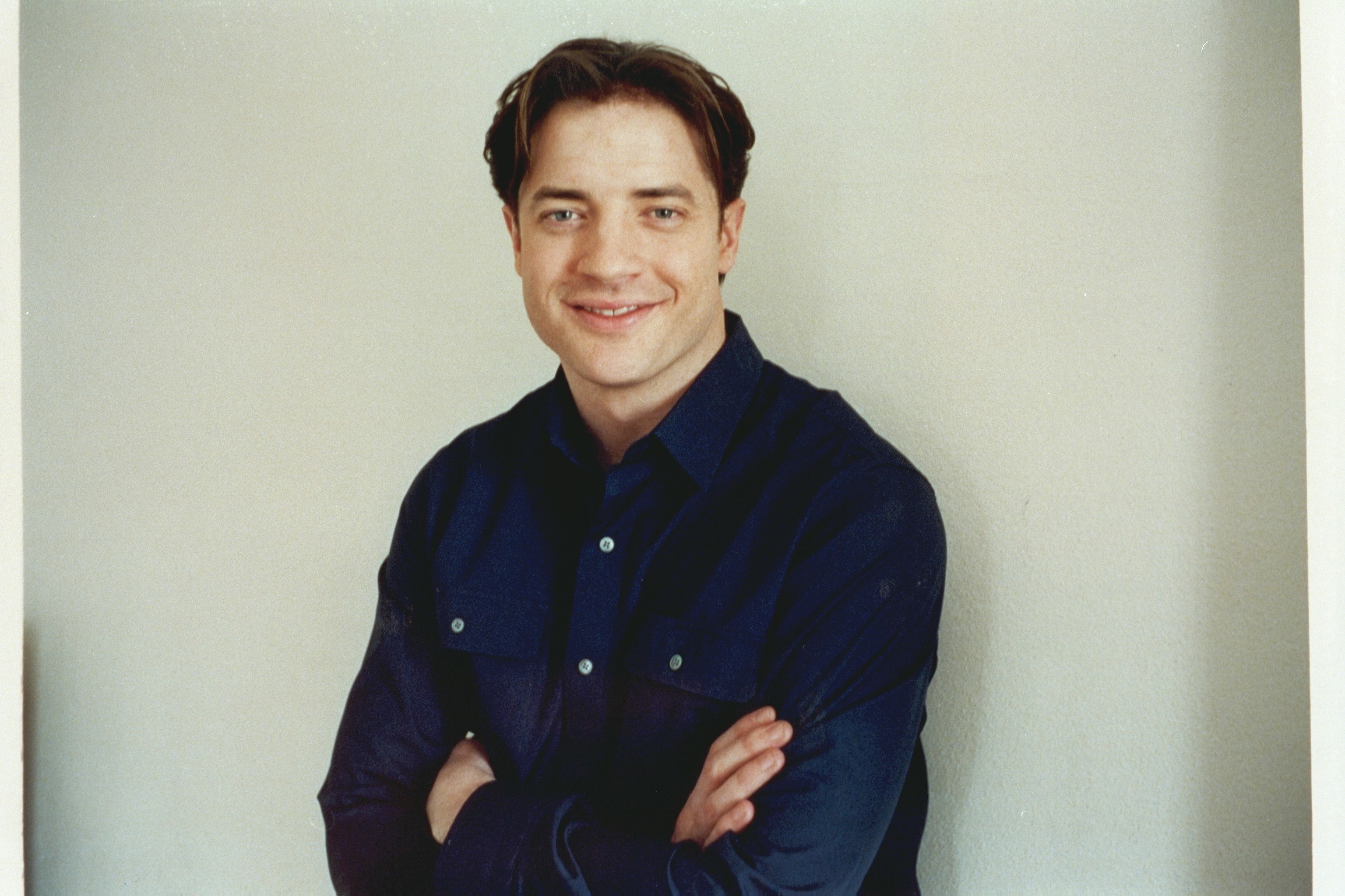 Retrato de Brendan Fraser el 29 de junio de 1999. | Foto: Getty Images
