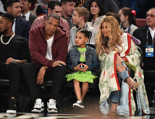 Jay Z con Blue Ivy. Fuente: Getty Images