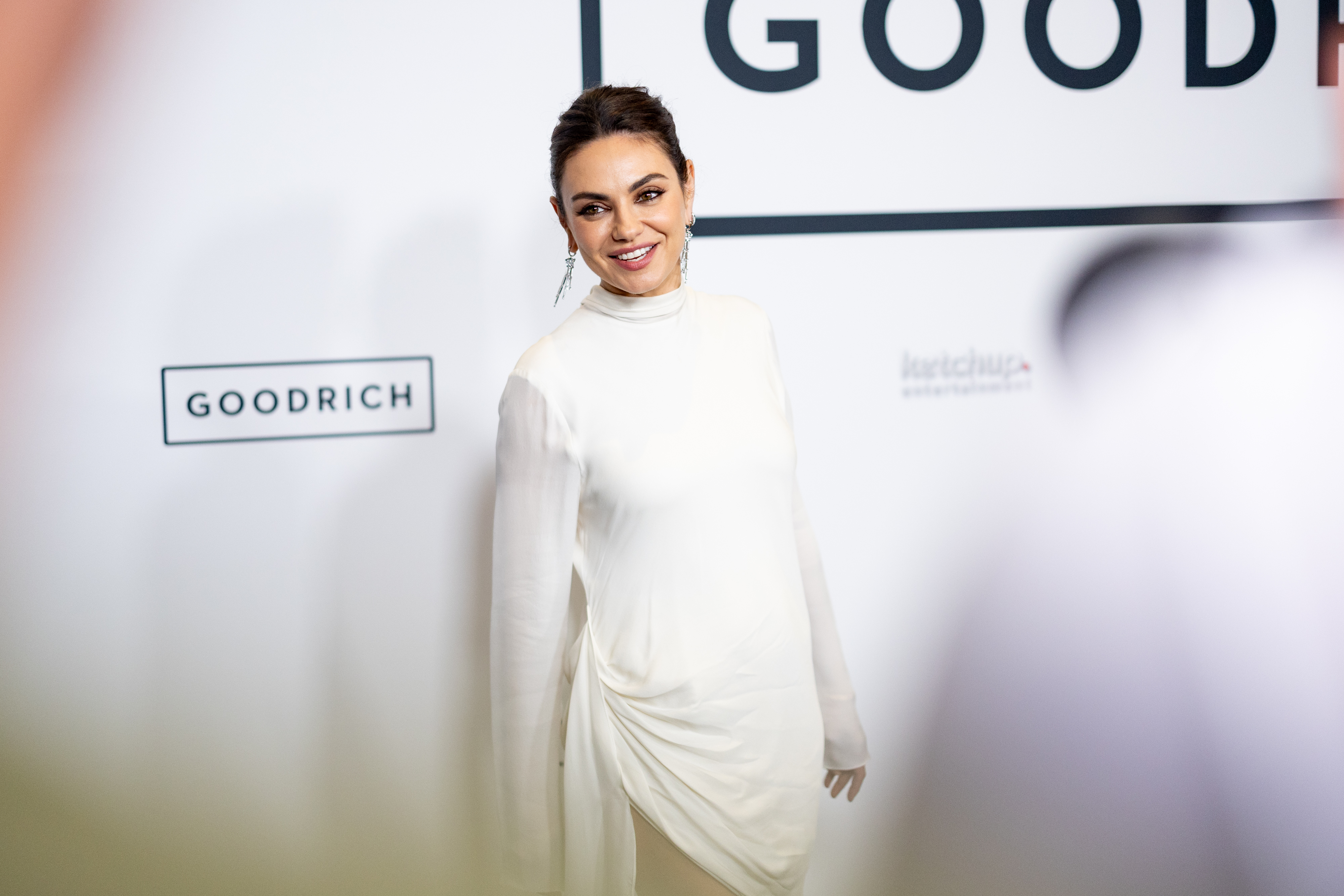 Mila Kunis en el estreno de "Goodrich" en Los Ángeles, California, el 8 de octubre de 2024 | Fuente: Getty Images