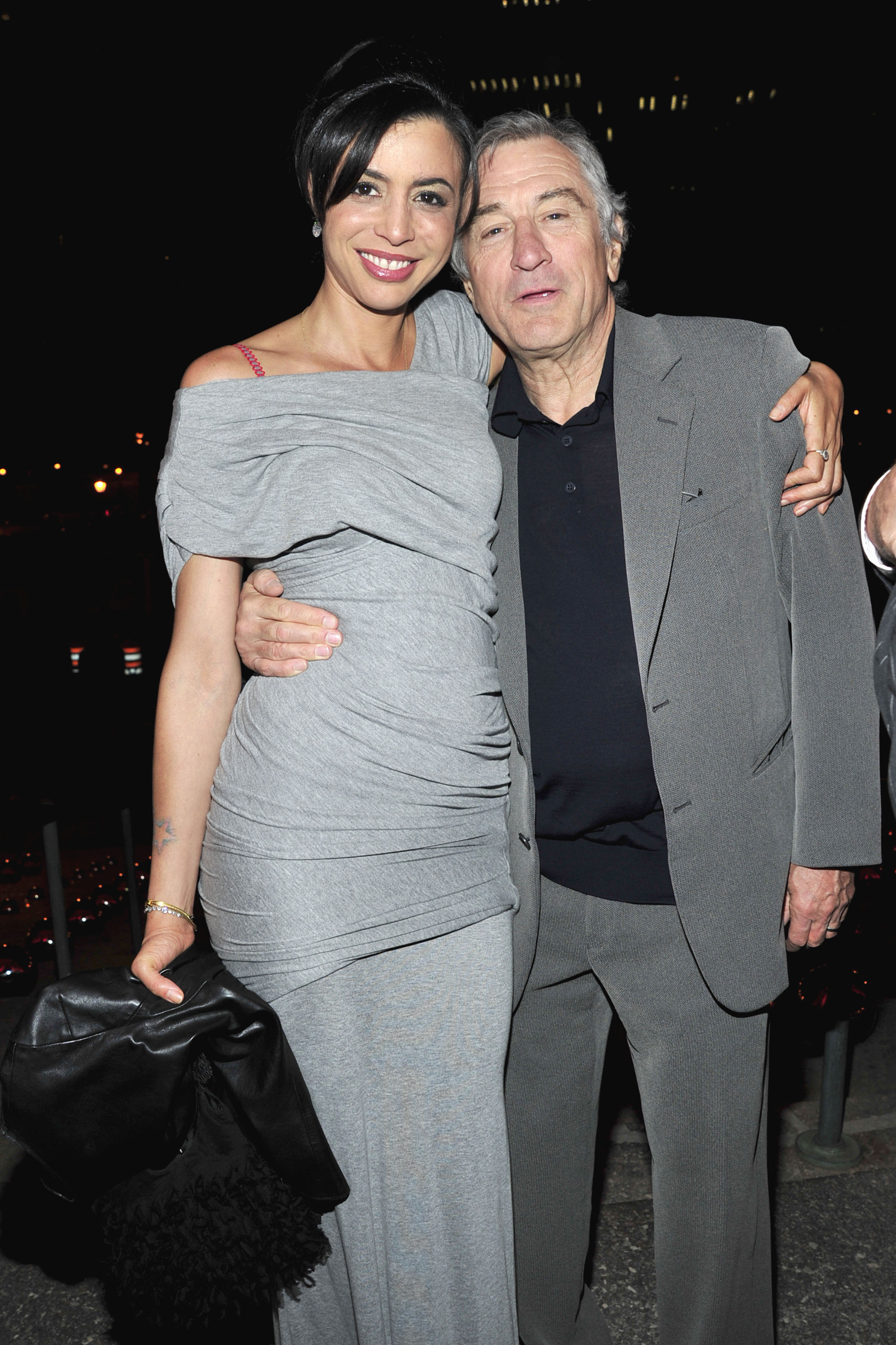 Drena y Robert De Niro en el Vanity Fair Tribeca Film Festival, en 2010. | Foto: Getty Images