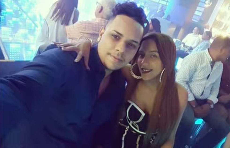 Edwin Alcides Acosta e Isamar Stefany Soriano. | Foto: Facebook.com/Valdez Whitney