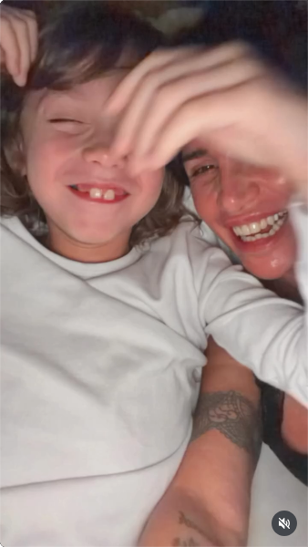 Florencia Peña compartió varias imágenes familiares para festejar el cumpleaños número 9 de su hijo Felipe | Fuente: Instagram/flor_de_p