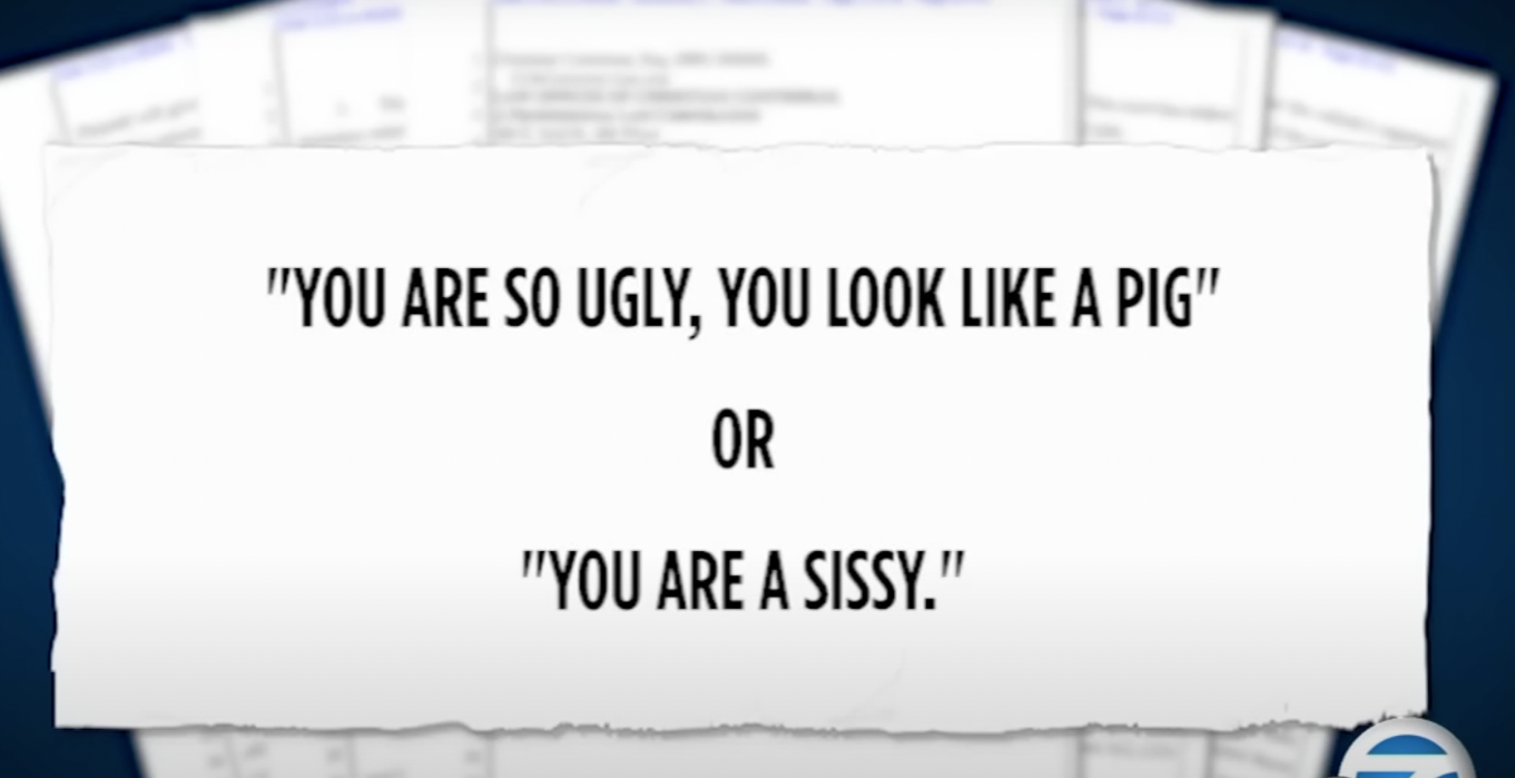 "Eres tan fea, que pareces un cerdo" | "Eres una mariquita" | Denuncian que Emily Yu decía palabras crueles a sus hijos | Foto: Youtube.com/ABC7