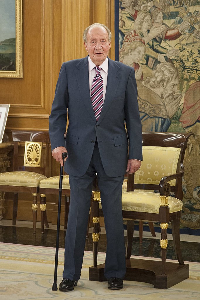 Juan Carlos de España en el palacio de la Zarzuela.| Imagen: Getty Images/ GlobalImagesUkraine