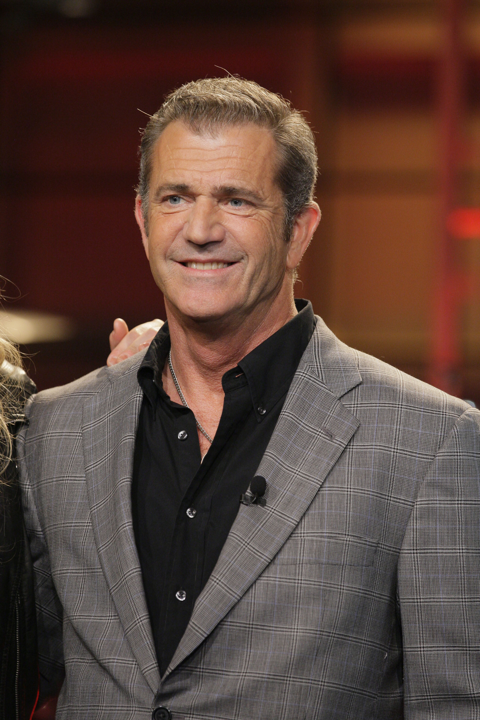 Mel Gibson en "The Tonight Show with Jay Leno" el 27 de abril de 2012 | Foto: Getty Images