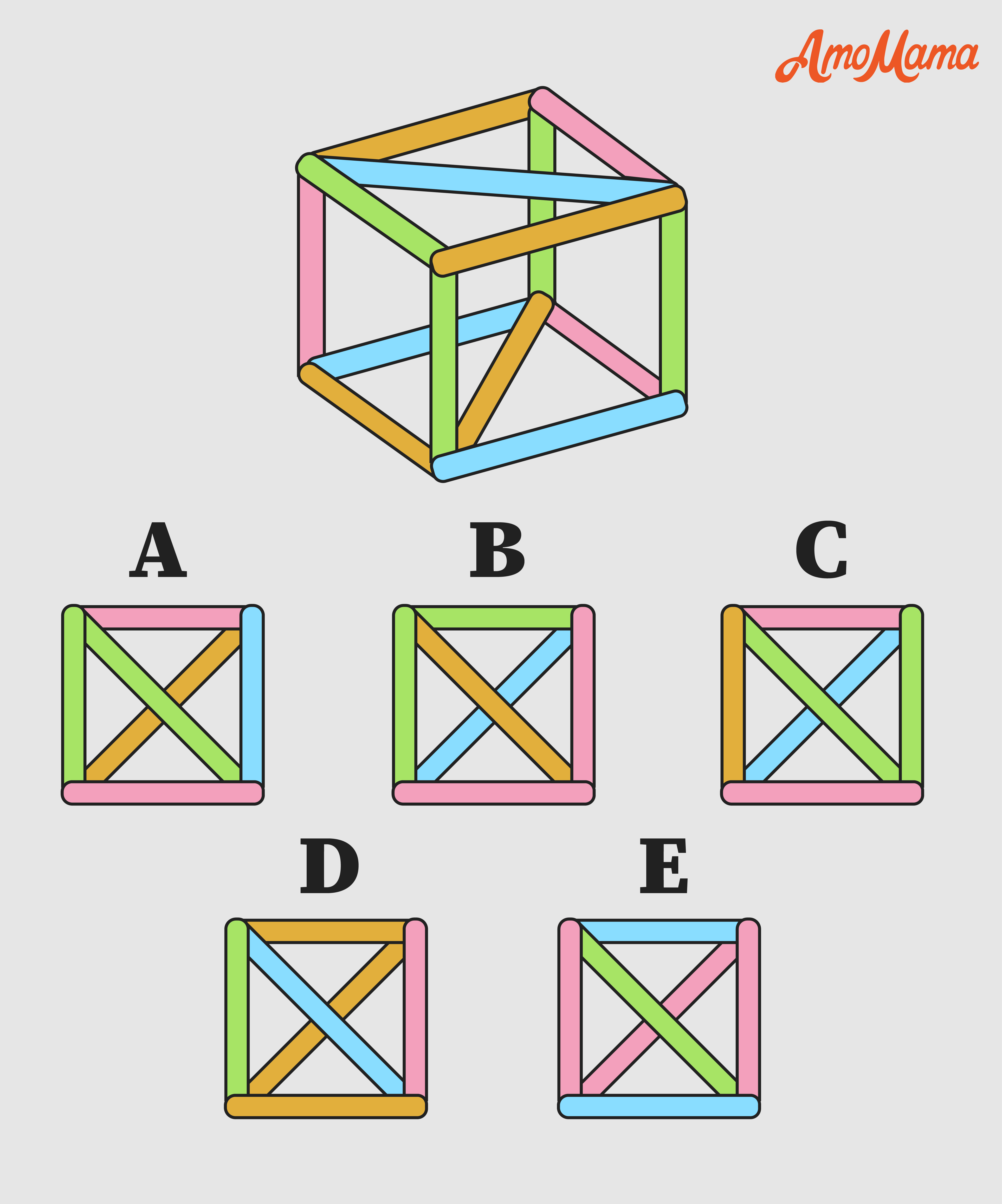 Un puzzle visual | Fuente: AmoMama