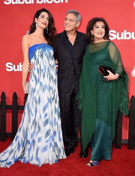 George, Amal y Nina Clooney | Foto: Getty Images