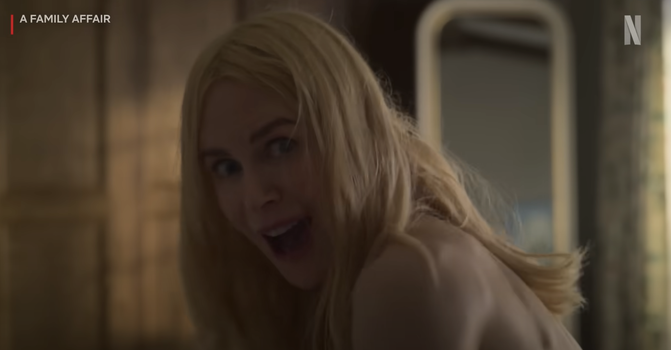 Nicole Kidman en el plató de "A Family Affair", 2021 | Fuente: YouTube/Netflix