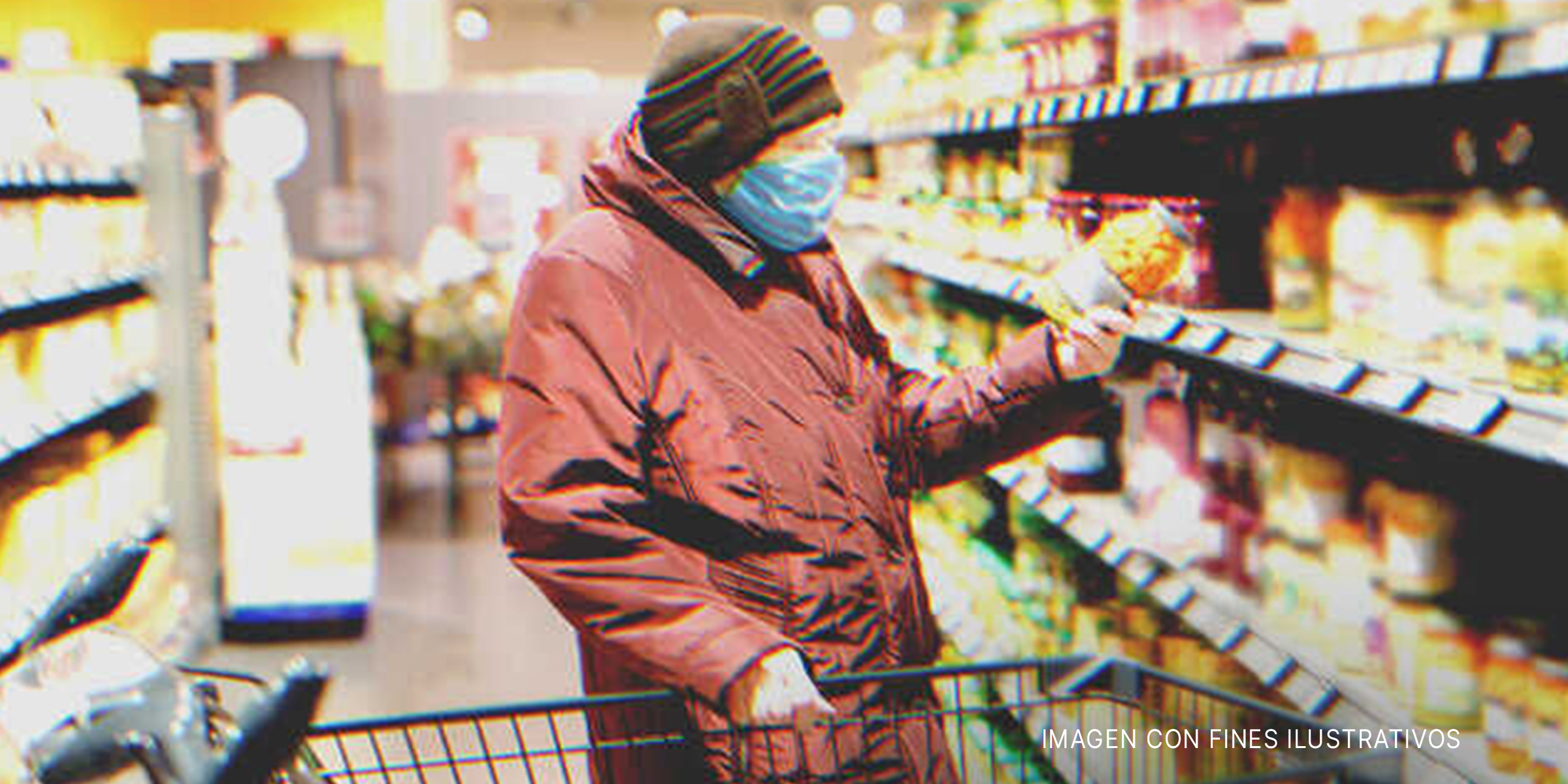 Mujer en supermercado | Foto: Shutterstock