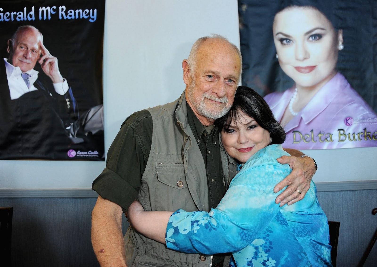 Gerald McRaney y Delta Burke en el Espectáculo Hollywood 2020 el 1 de febrero de 2020, en Burbank, California | Fuente: Getty Images