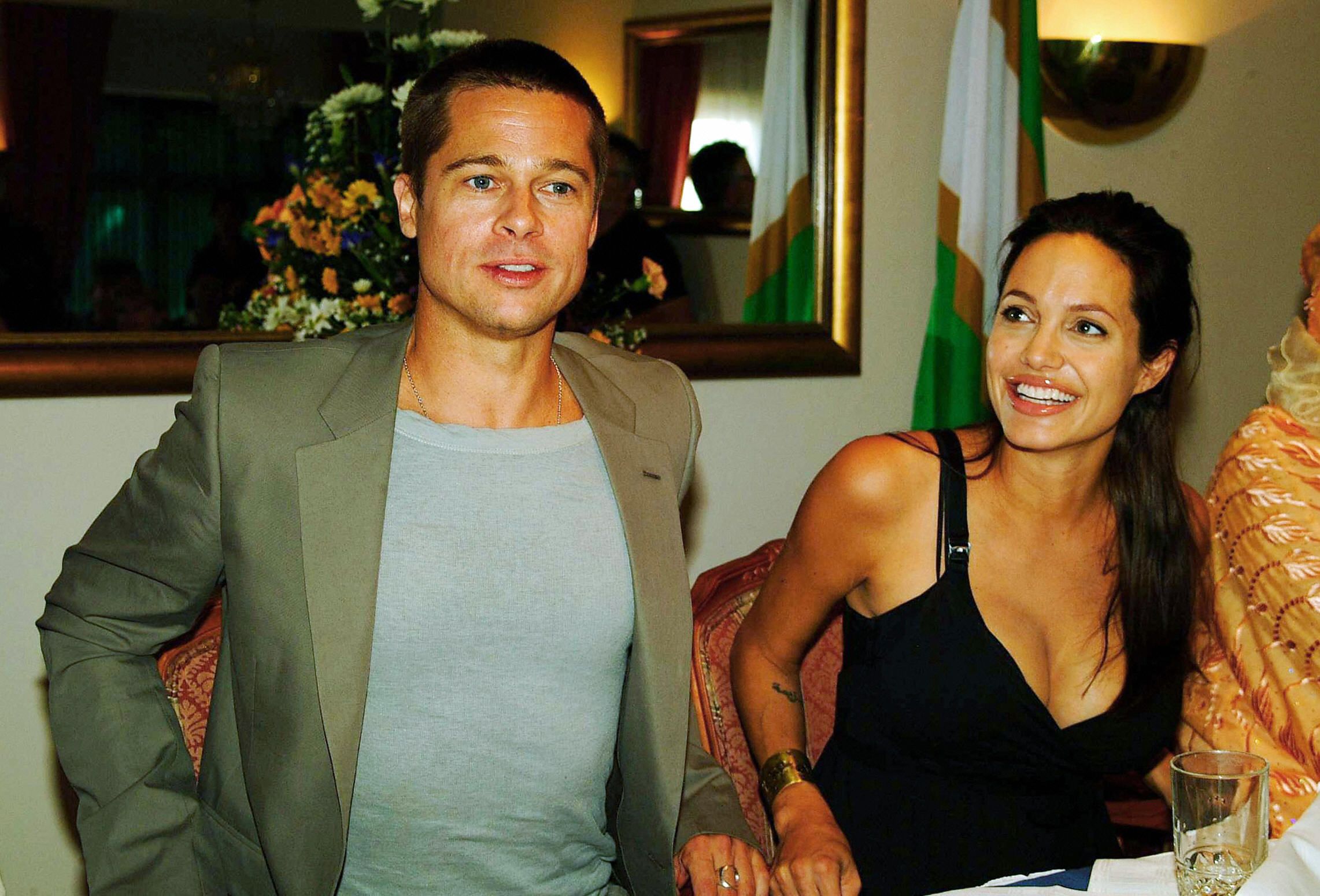 Angelina Jolie y Brad Pitt en 2006. | Foto: Getty Images
