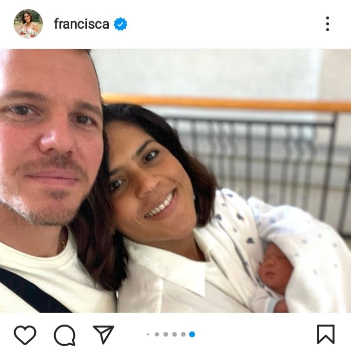 Francesco, Francisca y Gennaro. | Foto: Captura instagram/francisca
