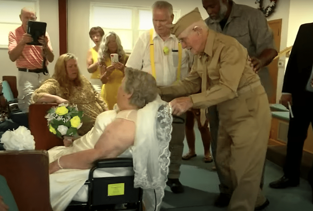 Lorraine y Ulysses recrean su boda. | Foto: YouTube/WUSA9 