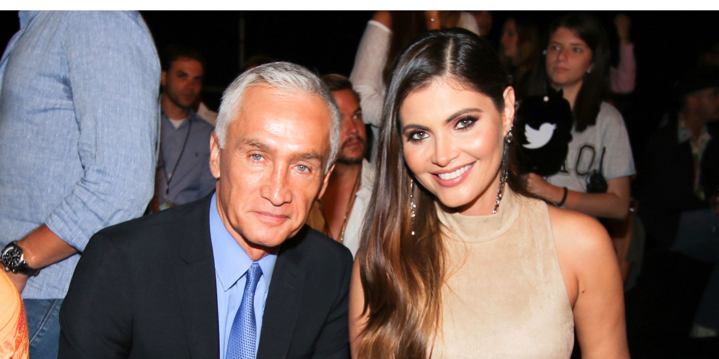 Jorge Ramos y Chiquinquirá Delgado | Fuente: Getty Images