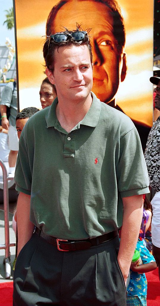 Matthew Perry en el estreno de la película "The Kid" el 25 de junio de 2000, en Orange, California | Fuente: Getty Images