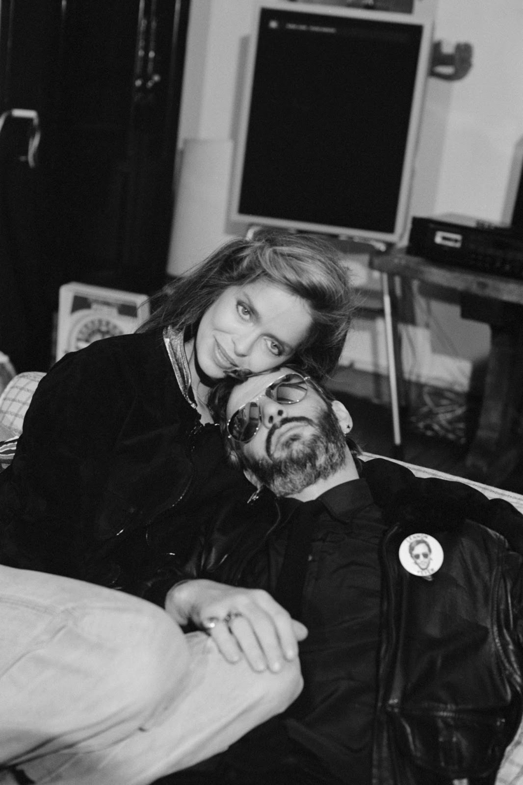 Barbara Bach y Ringo Starr hacia 1981. | Fuente: Getty Images