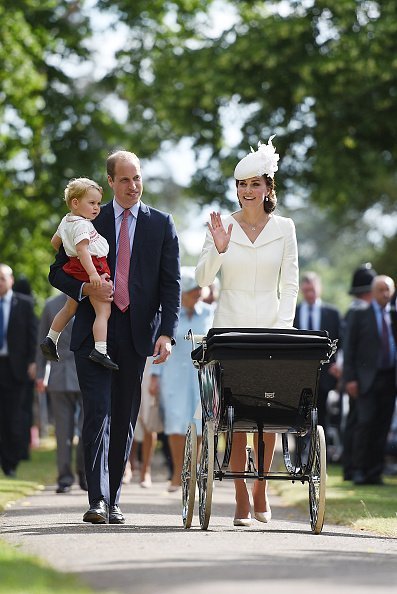 El bautizo de la princesa Charlotte de Cambridge.| Imagen: Getty Images